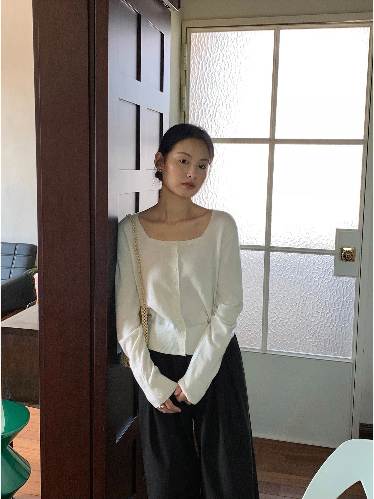 60% Wool Women's Sweater 23738 - 图片 5