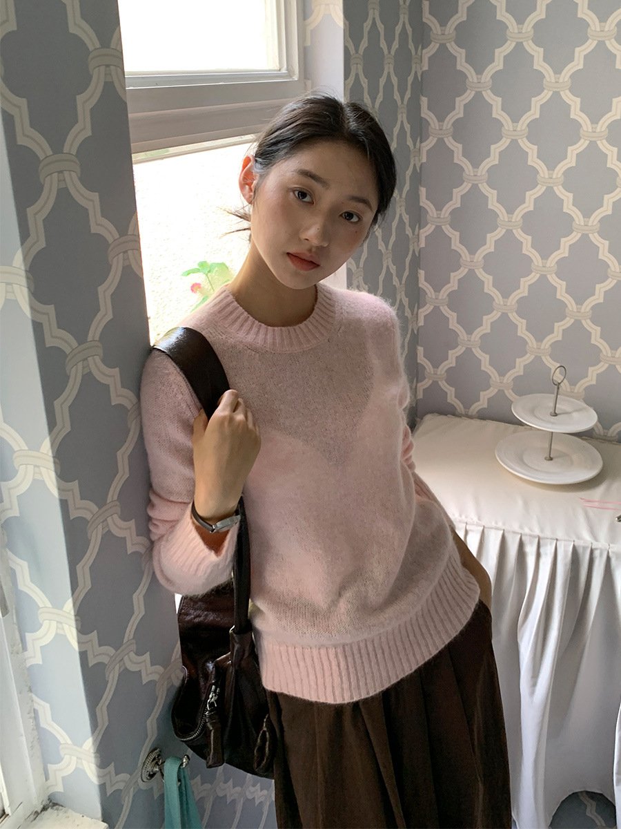 Skin-friendly Wool Ladies Sweater 43ME52393 - 图片 5