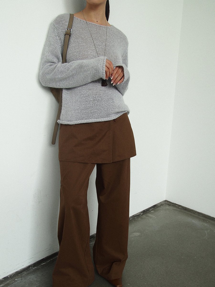 Generation Cotton Blend Knitted Sweater 53MF5605 - 图片 8