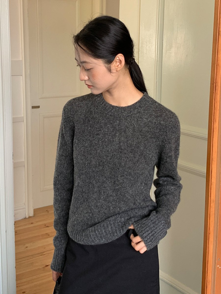 Skin-friendly Wool Ladies Sweater 43ME52393 - 图片 3