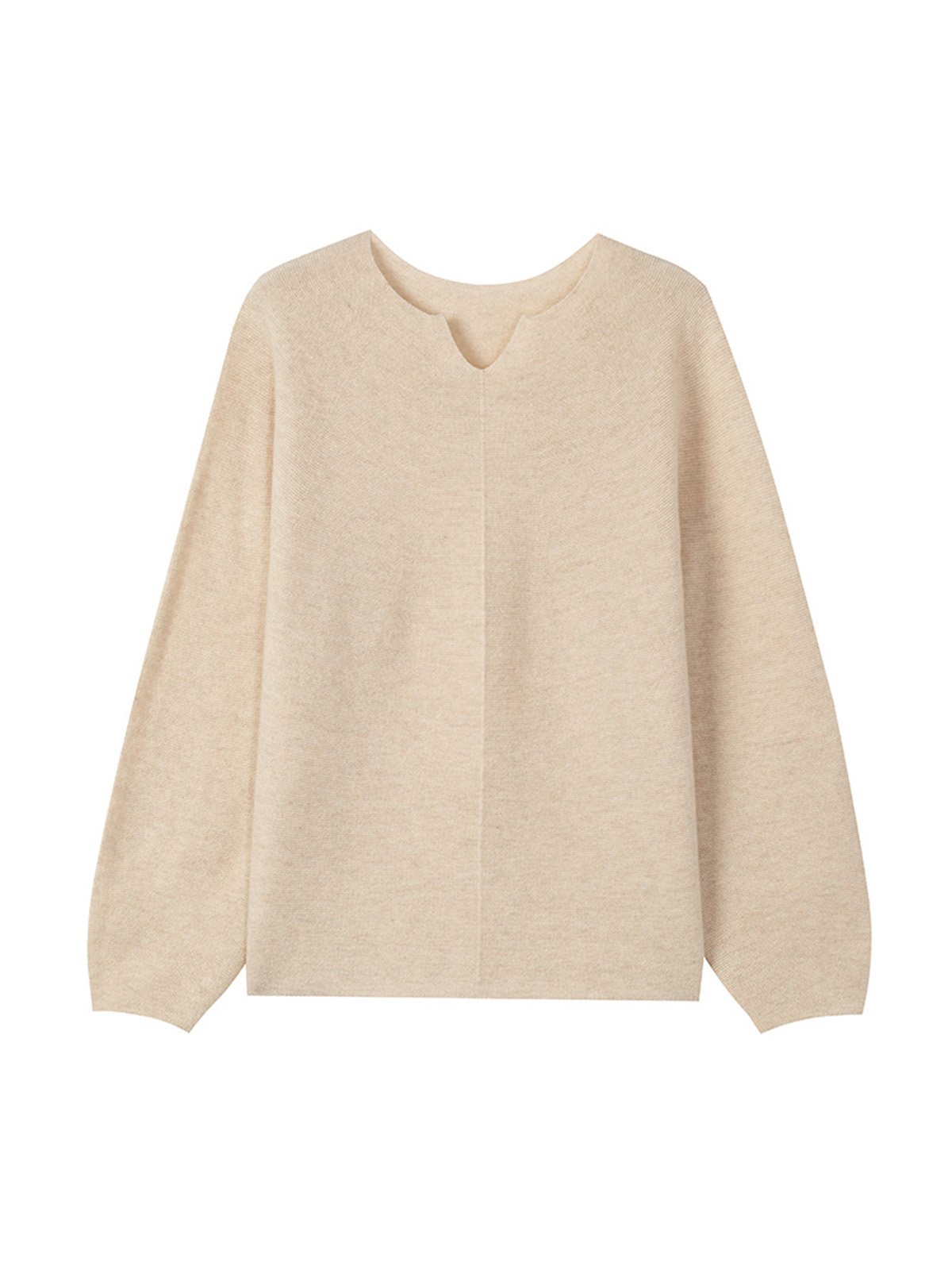 100% Wool Seamless Process Wool Sweater AS703309 - 图片 6