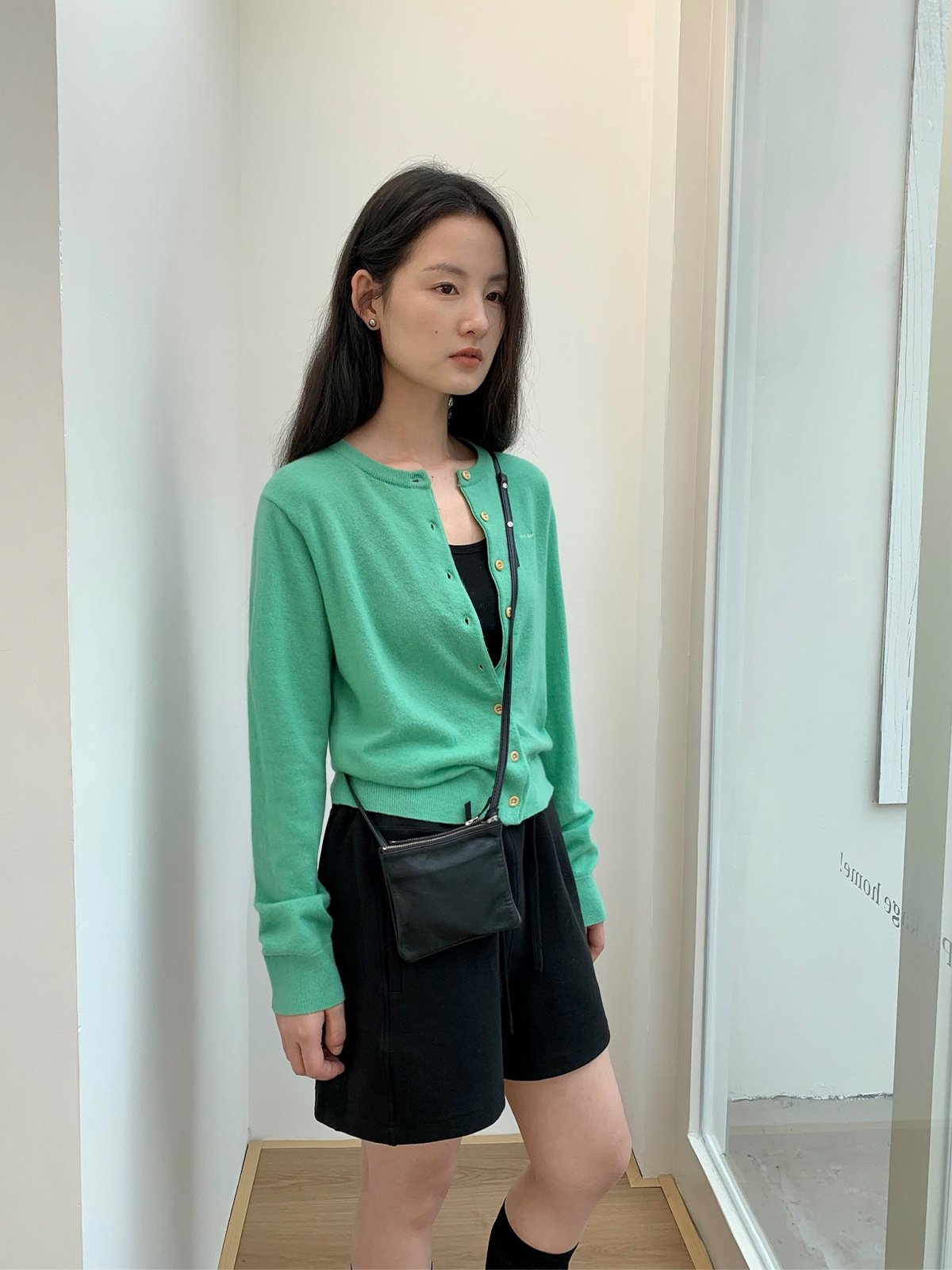 100% wool Single-breasted Cardigan Knitwear SweaterMG1234 - 图片 4