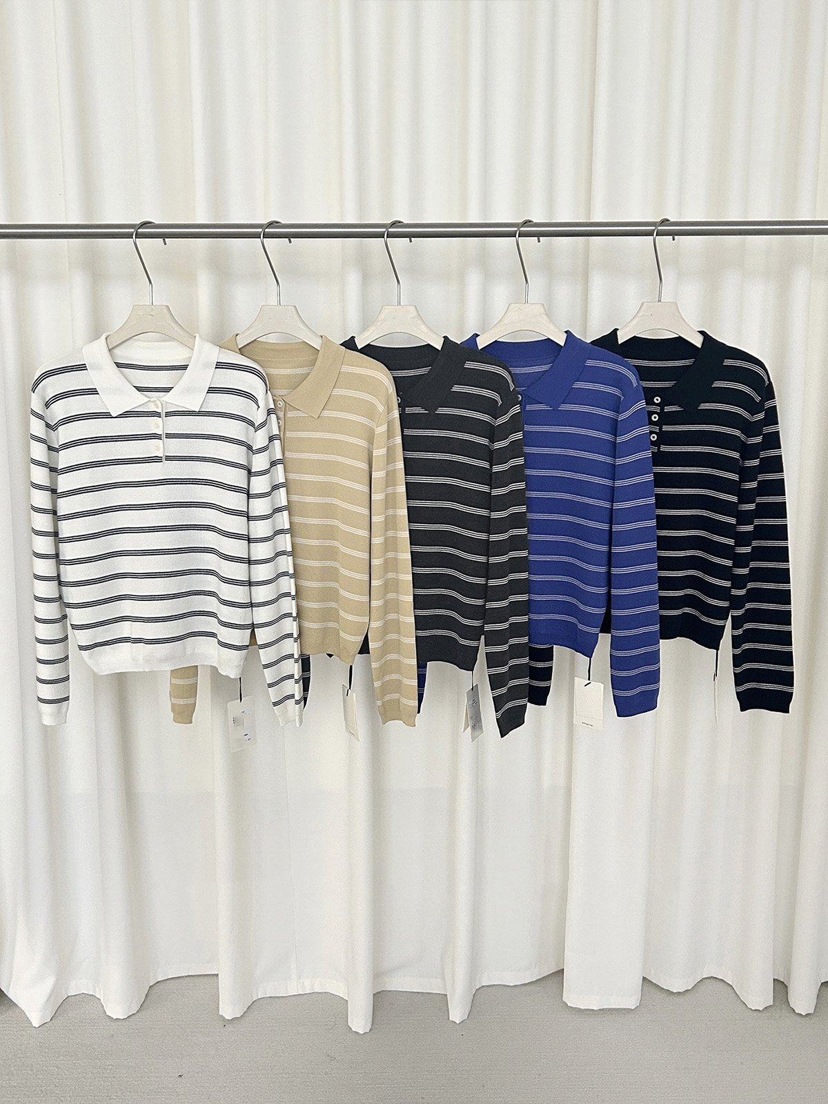 Long Sleeve Wool Knitwear 31289 - 图片 4