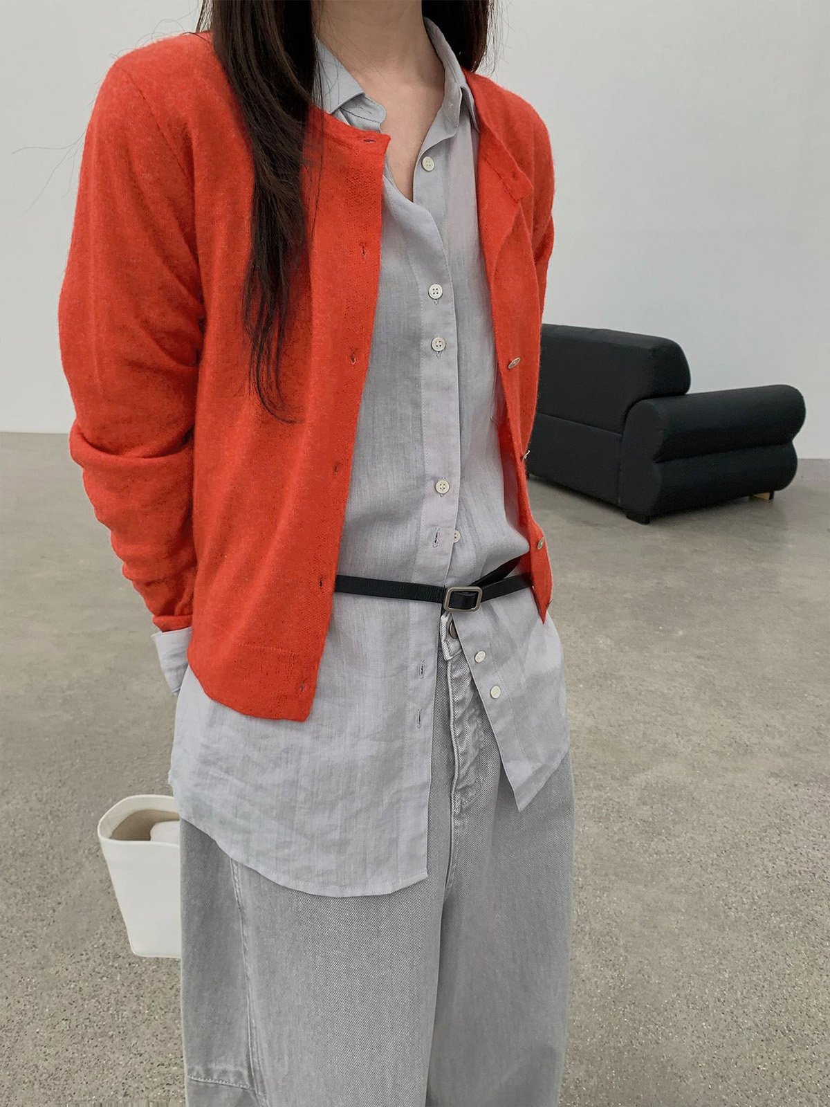 40%Wool Sweater Cardigan Knitwear 25456 - 图片 3