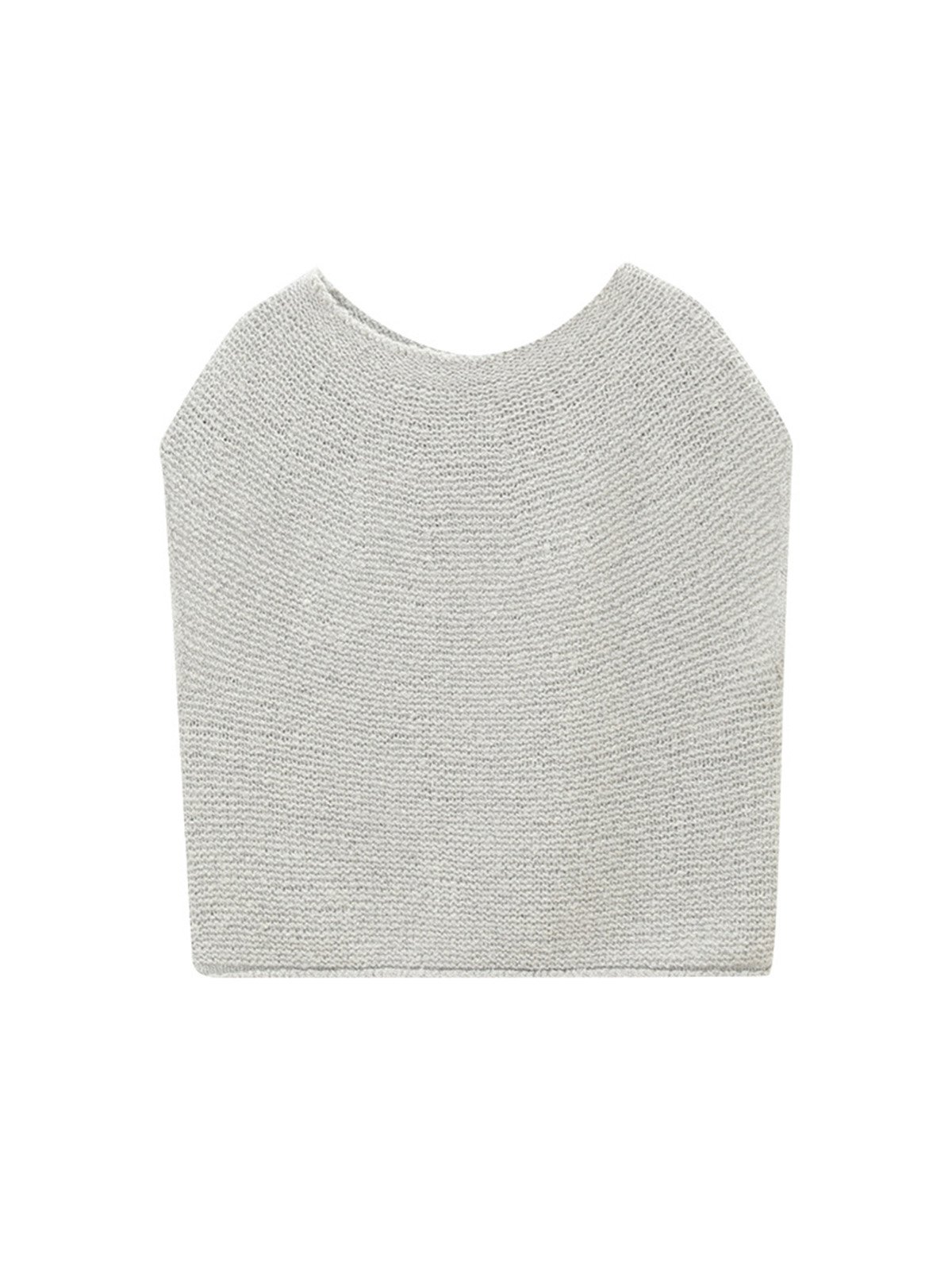 80%Wool Round-neck Vest 52367 - 图片 4