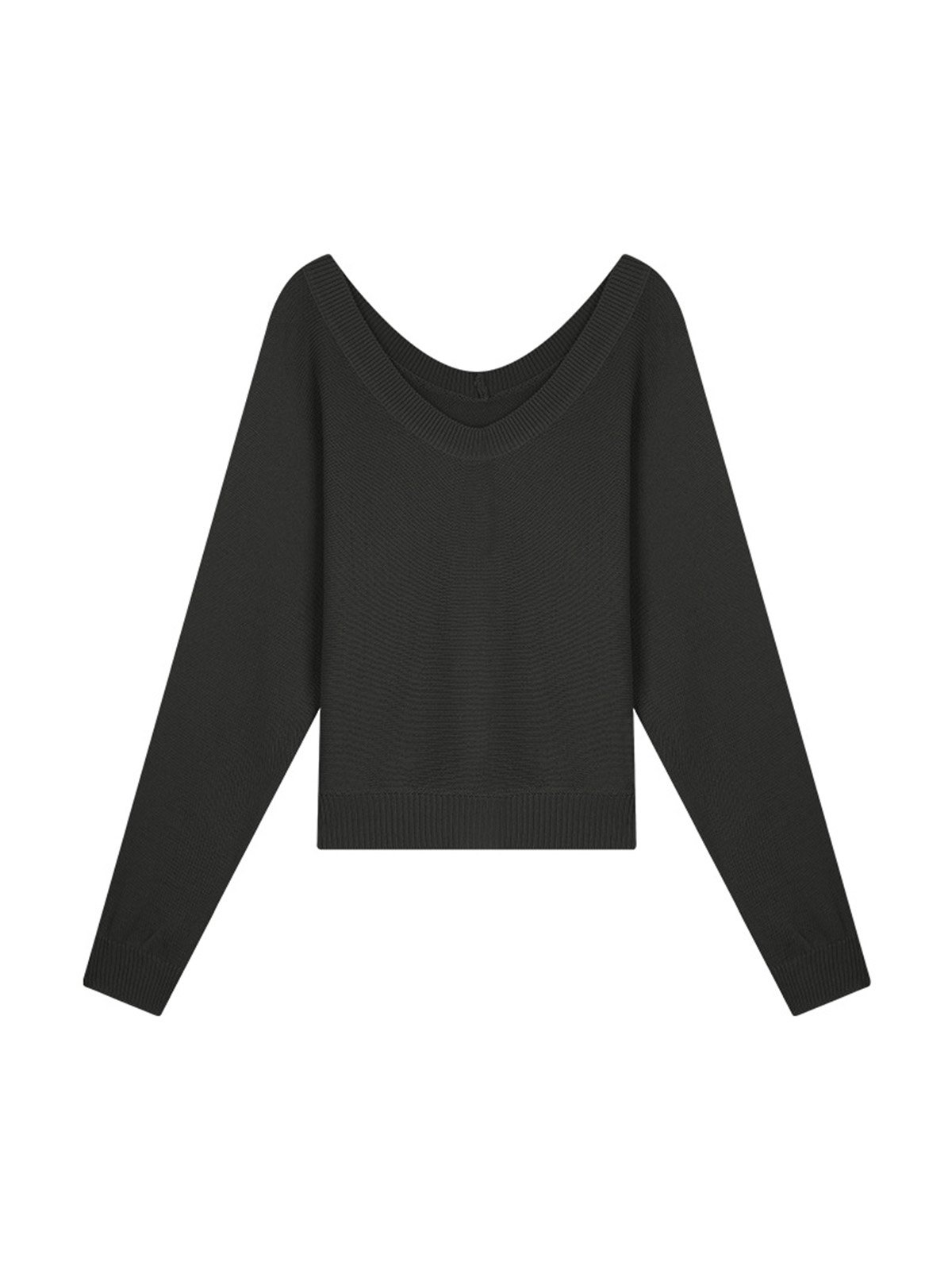 Woolen deep v-neck sweaters 51MG53396 - 图片 2
