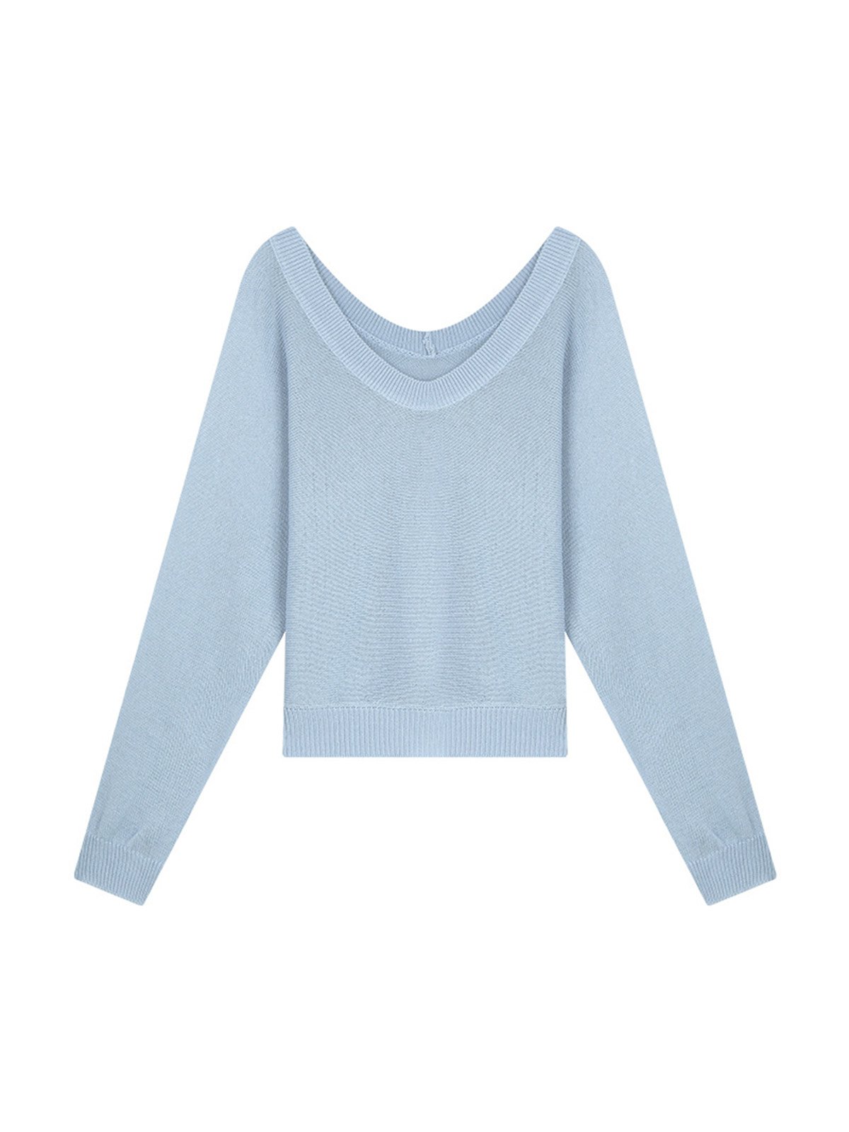 Woolen deep v-neck sweaters 51MG53396