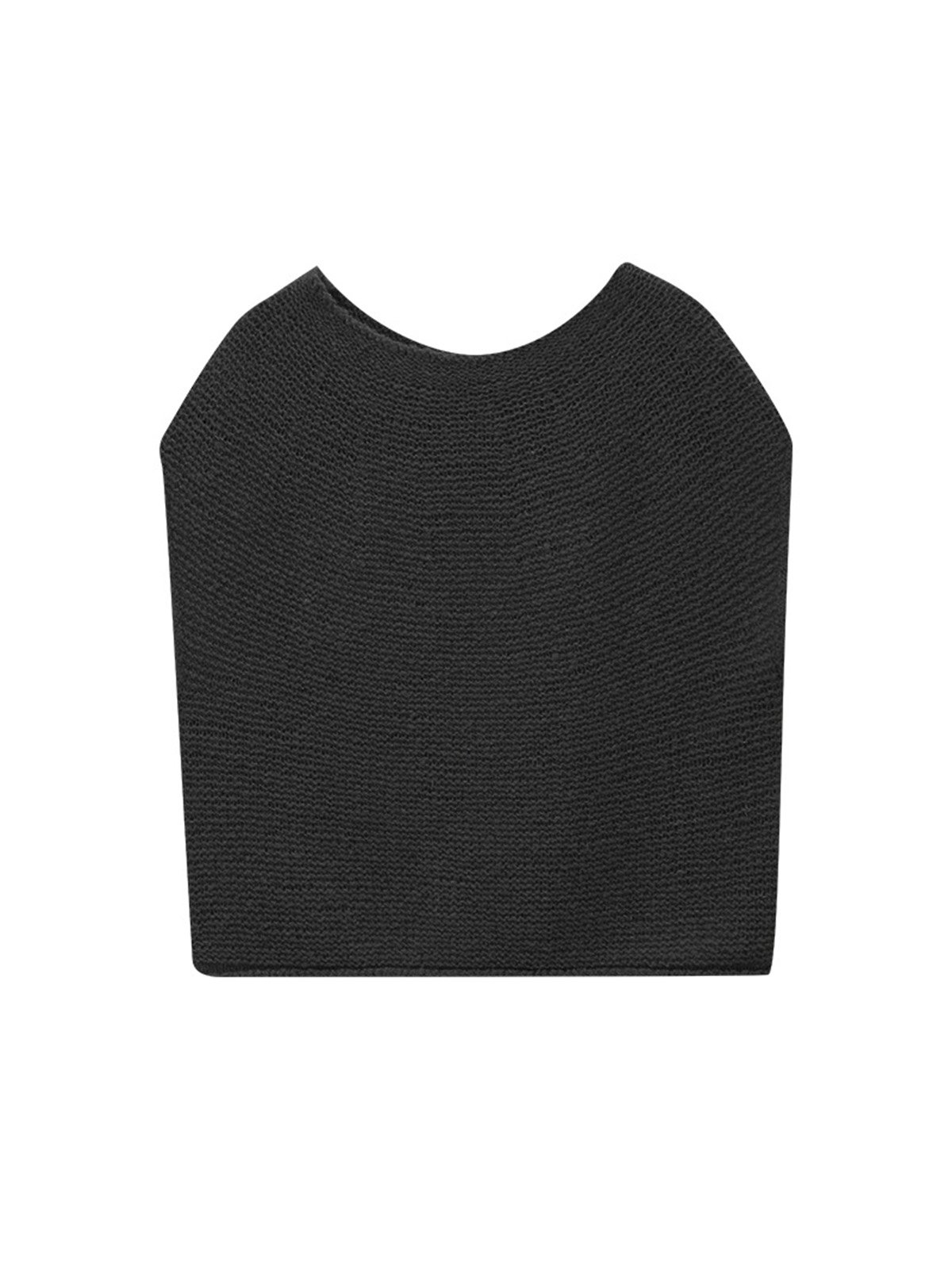 80%Wool Round-neck Vest 52367 - 图片 5