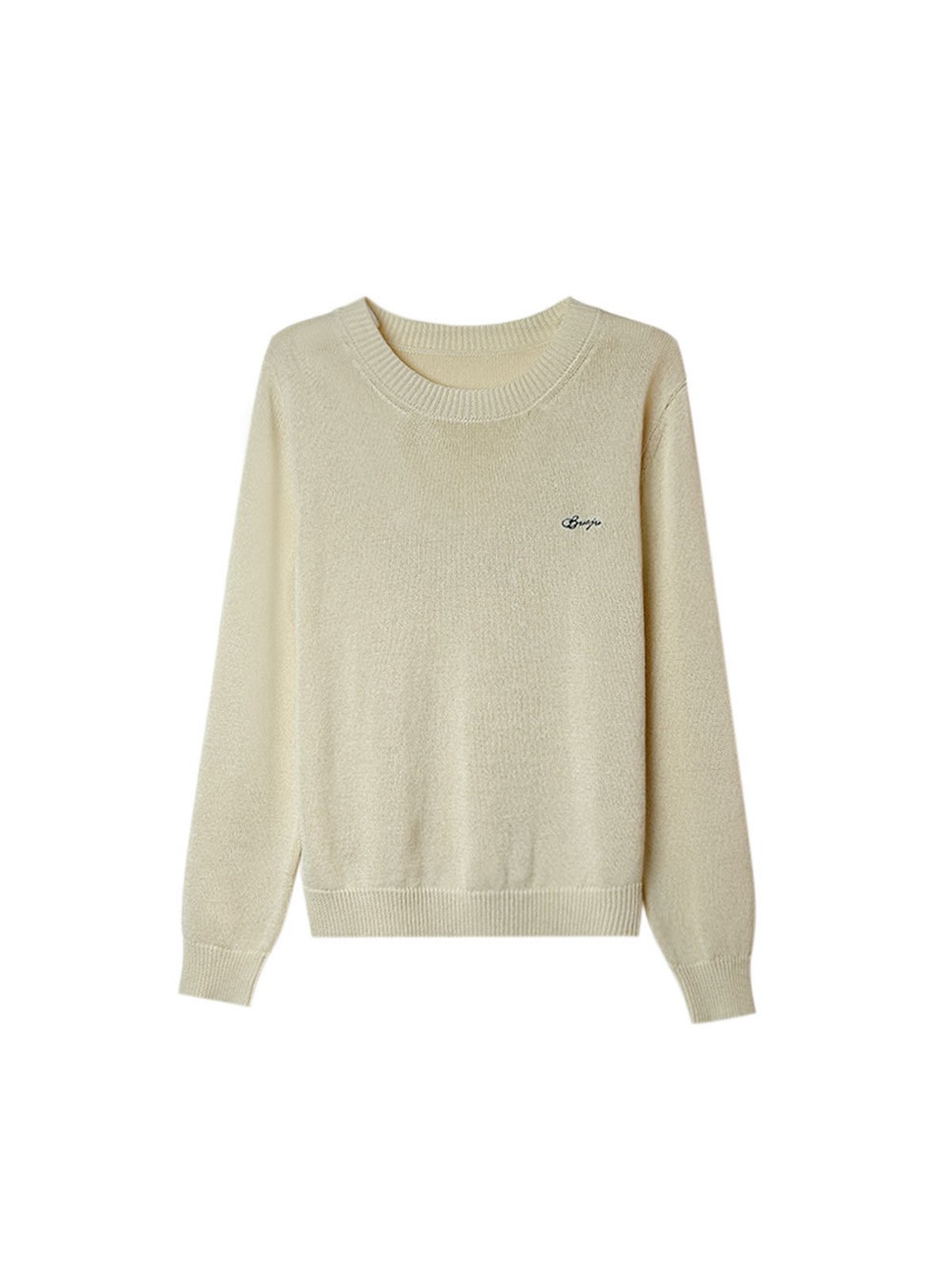 Cotton crew neck sweater 15705