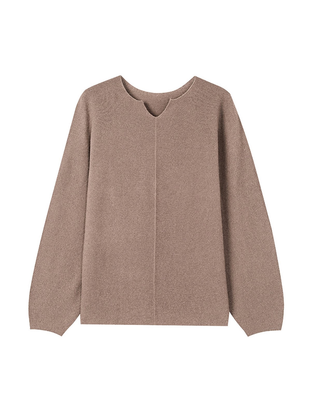 100% Wool Seamless Process Wool Sweater AS703309 - 图片 2