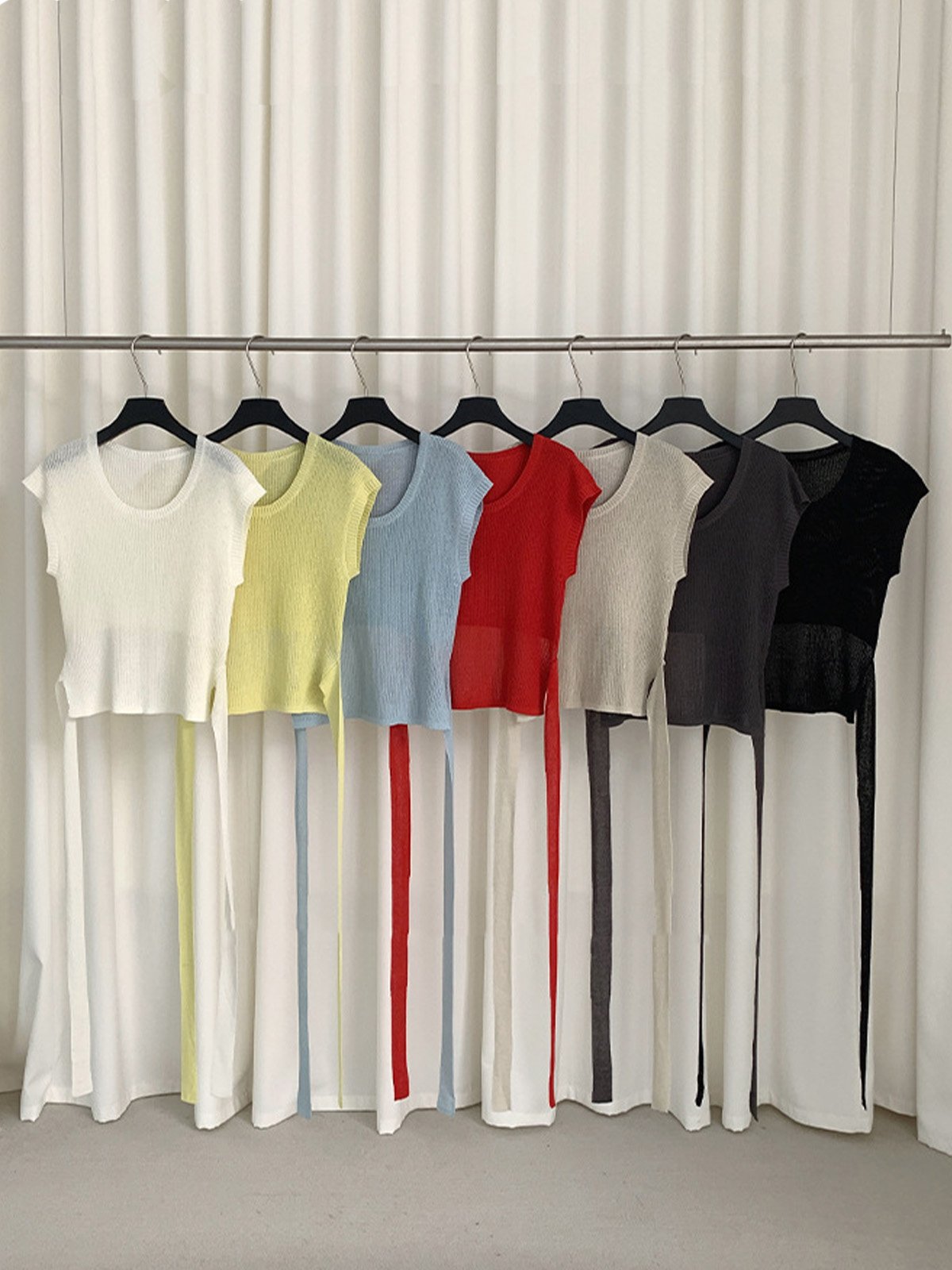 Lyocell fabric design knitwear 24785 - 图片 3