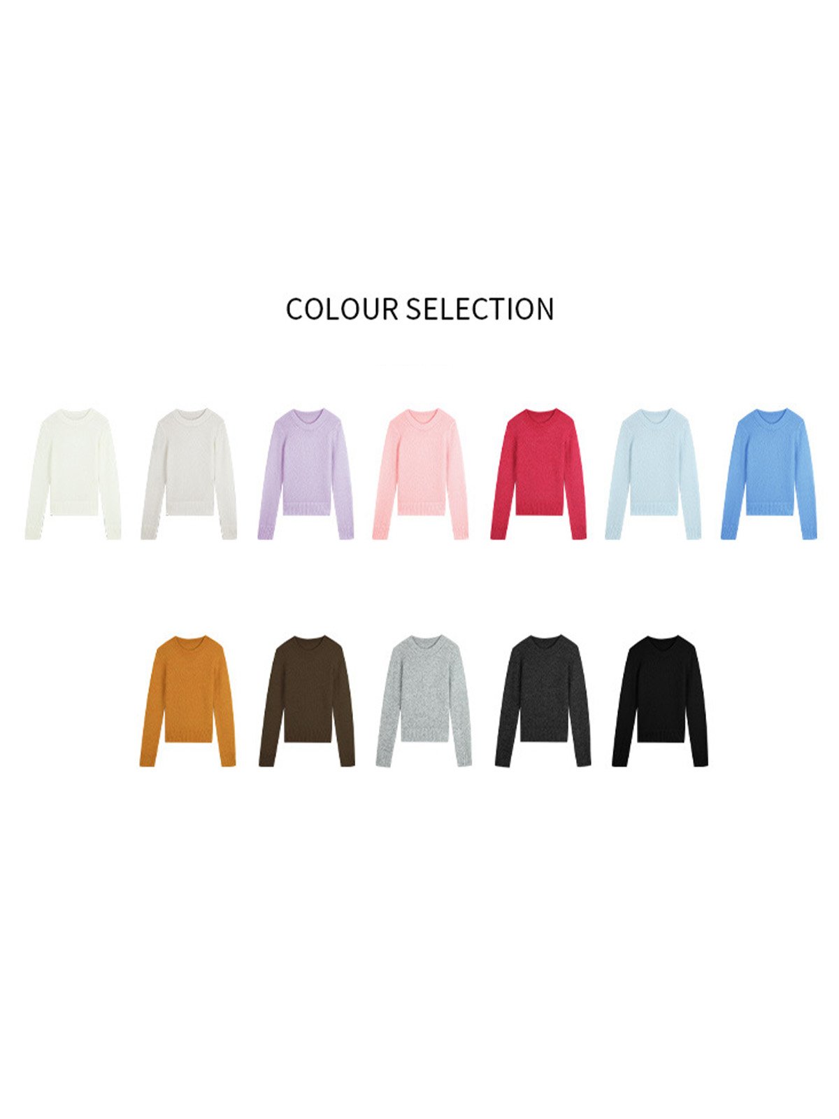 Skin-friendly Wool Ladies Sweater 43ME52393 - 图片 10