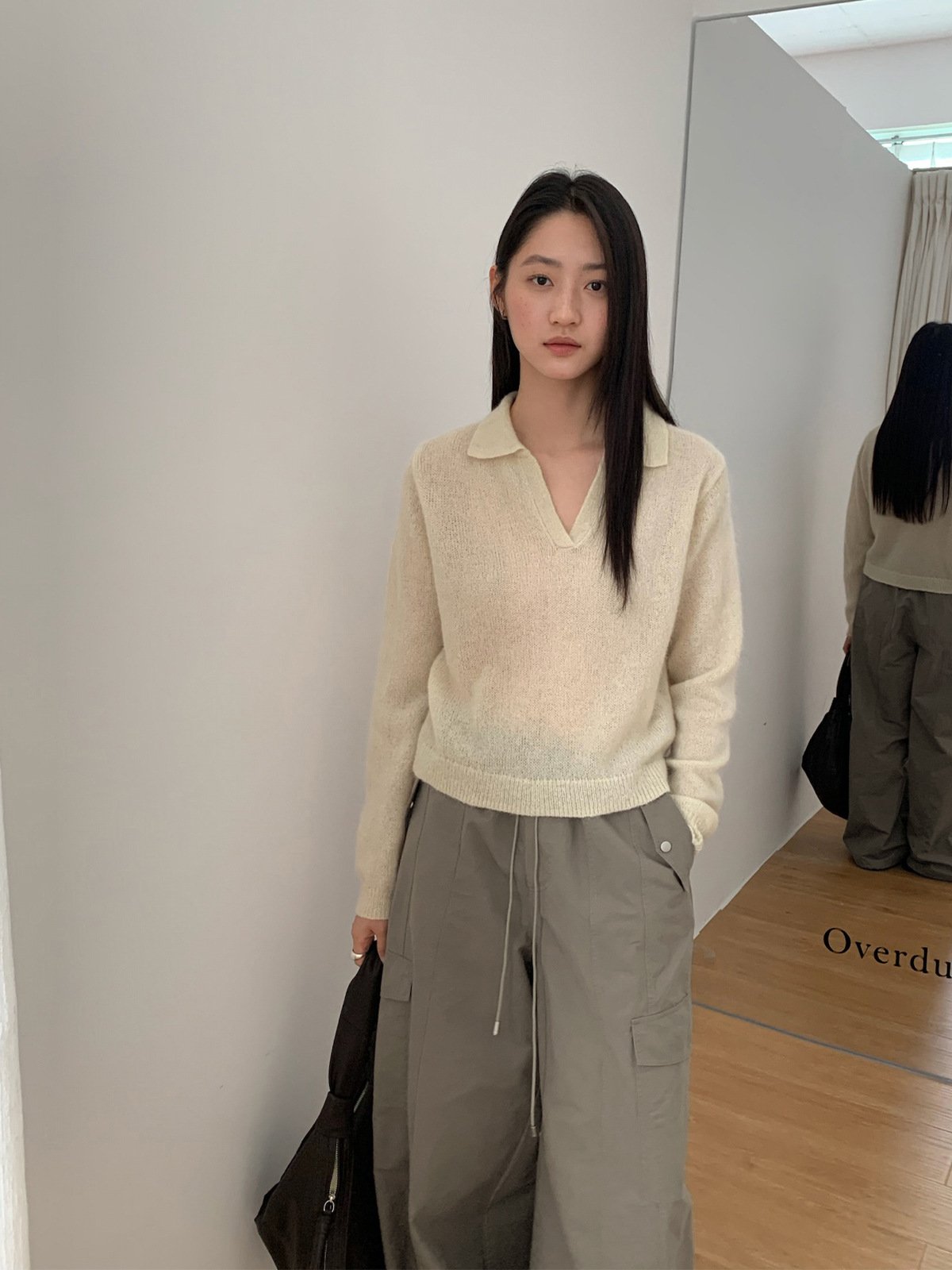 Basic Super Mohair Soft Lady Knitwear 25643