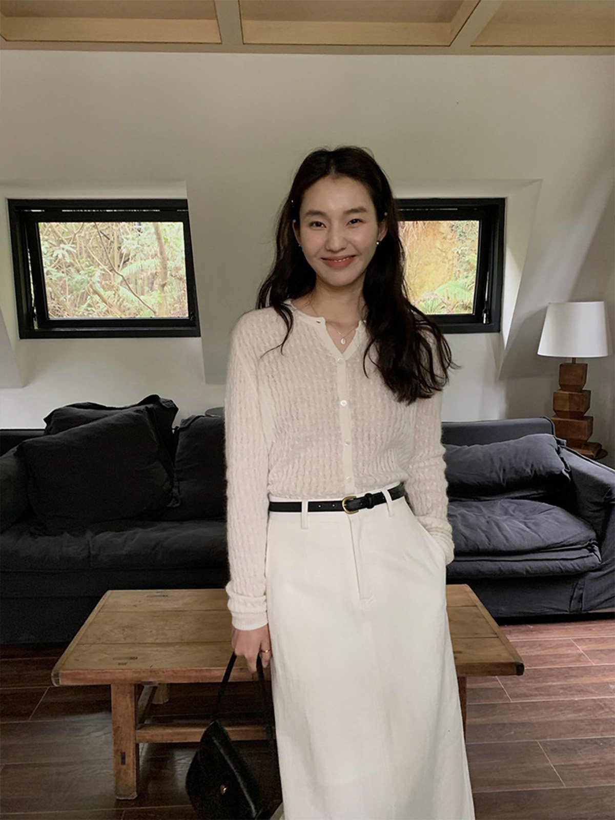 Super Mohair Wool Soft Women's Sweater 52312 - 图片 4