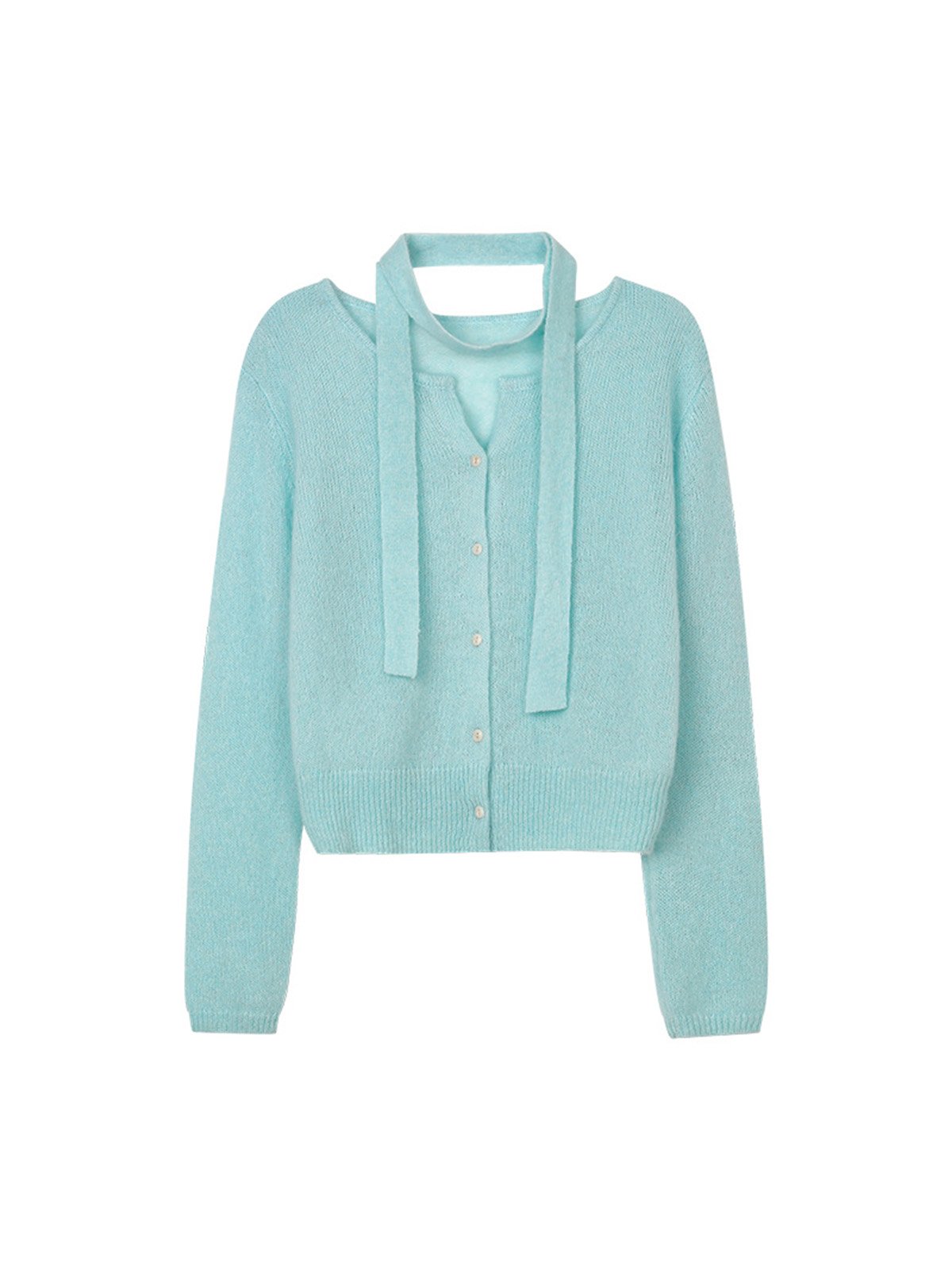 Casual Super Mohair soft cardigan-knitwear 21024349533 - 图片 7