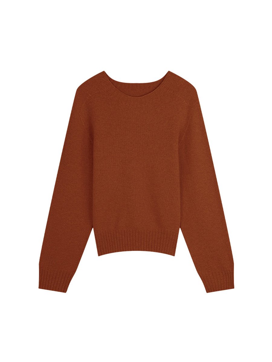 78%Wool and 15%Alpaca Sweater Pullover Knitwear 68913 - 图片 9
