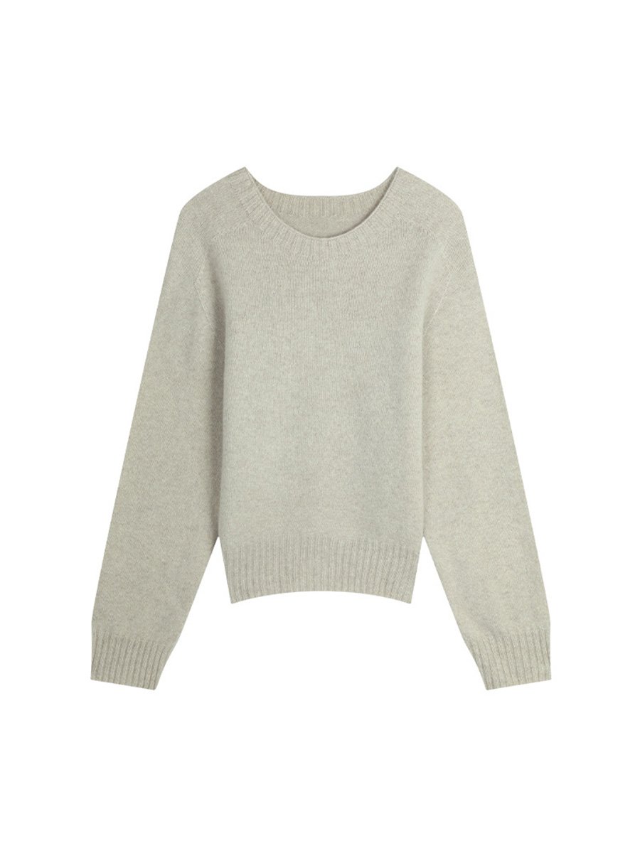 78%Wool and 15%Alpaca Sweater Pullover Knitwear 68913 - 图片 10