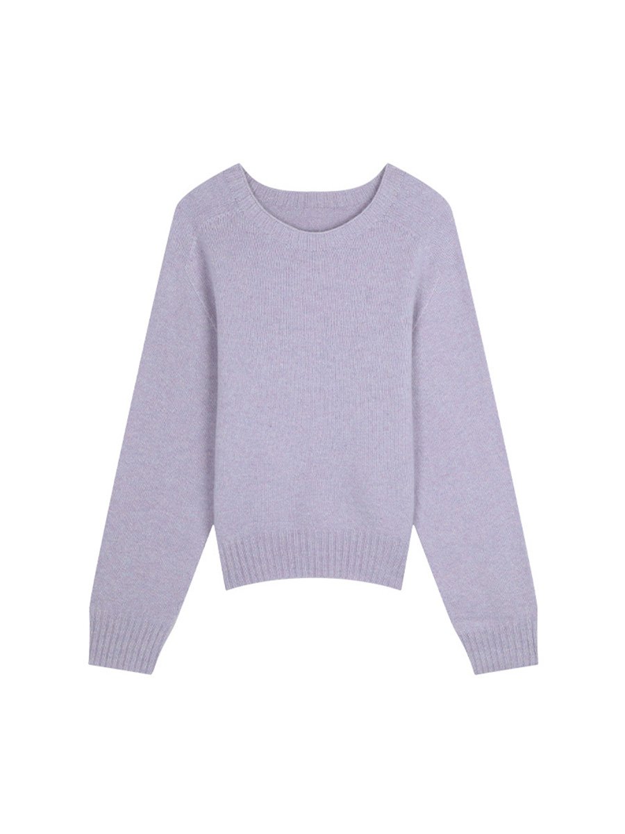 78%Wool and 15%Alpaca Sweater Pullover Knitwear 68913 - 图片 6