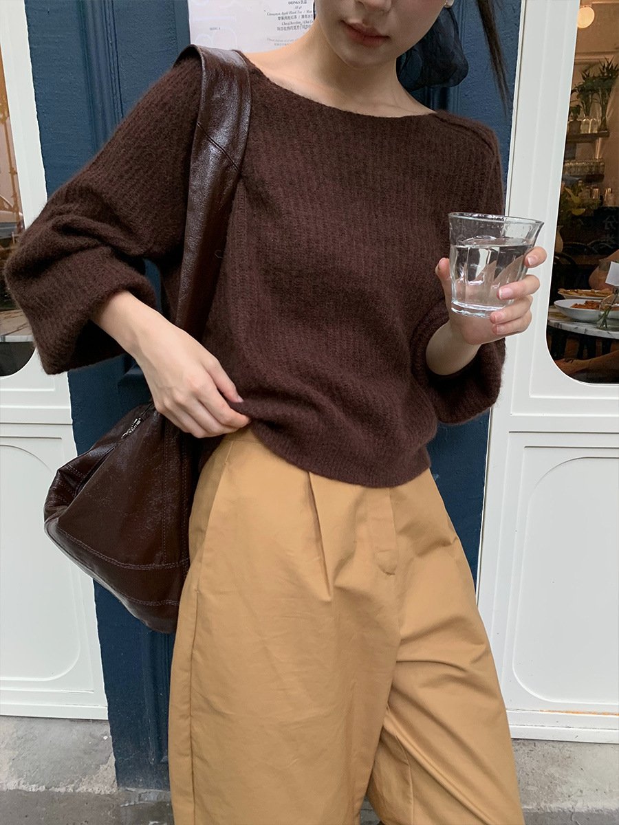 Suit 75%Cashmere and 25%Silk Pullover knitwear52382 - 图片 5