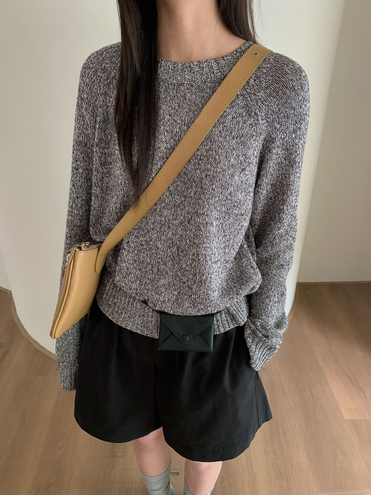 Loose and comfortable Linen Autumn Knitwear 25415 - 图片 2
