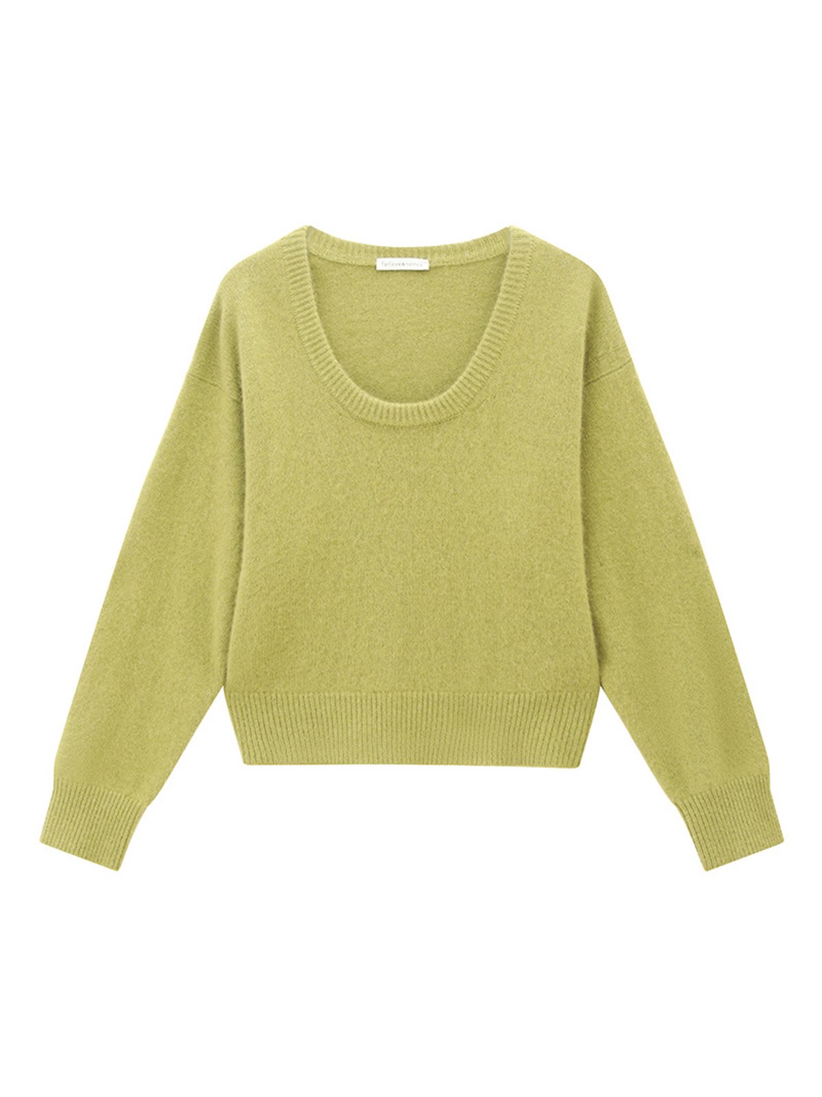 Raccoon and Wool Knitted Sweater in Winter L4215231005 - 图片 5