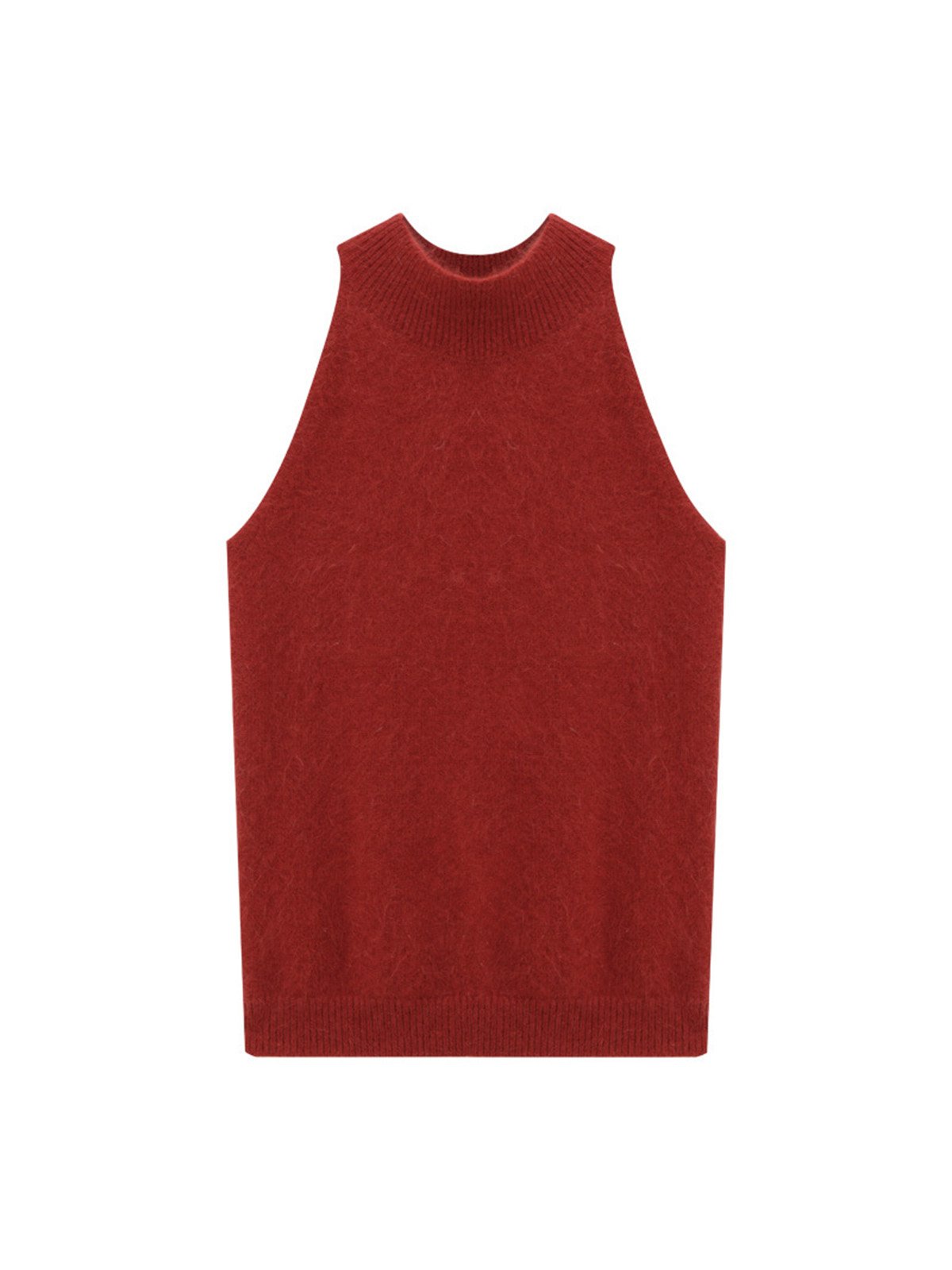 Soft-Wool Knitted Vest Sweater L4223241289