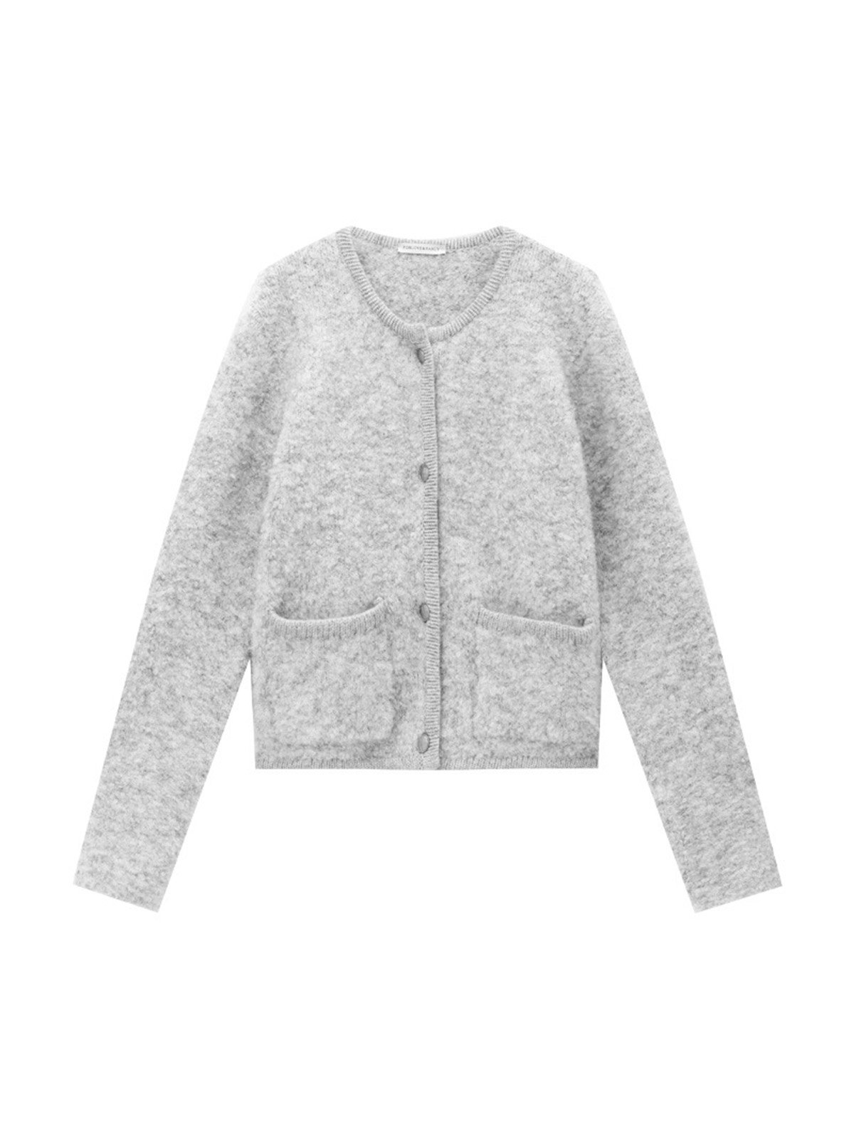 15% Wool Cardigan Sweater Single-breasted L4206241523 - 图片 5