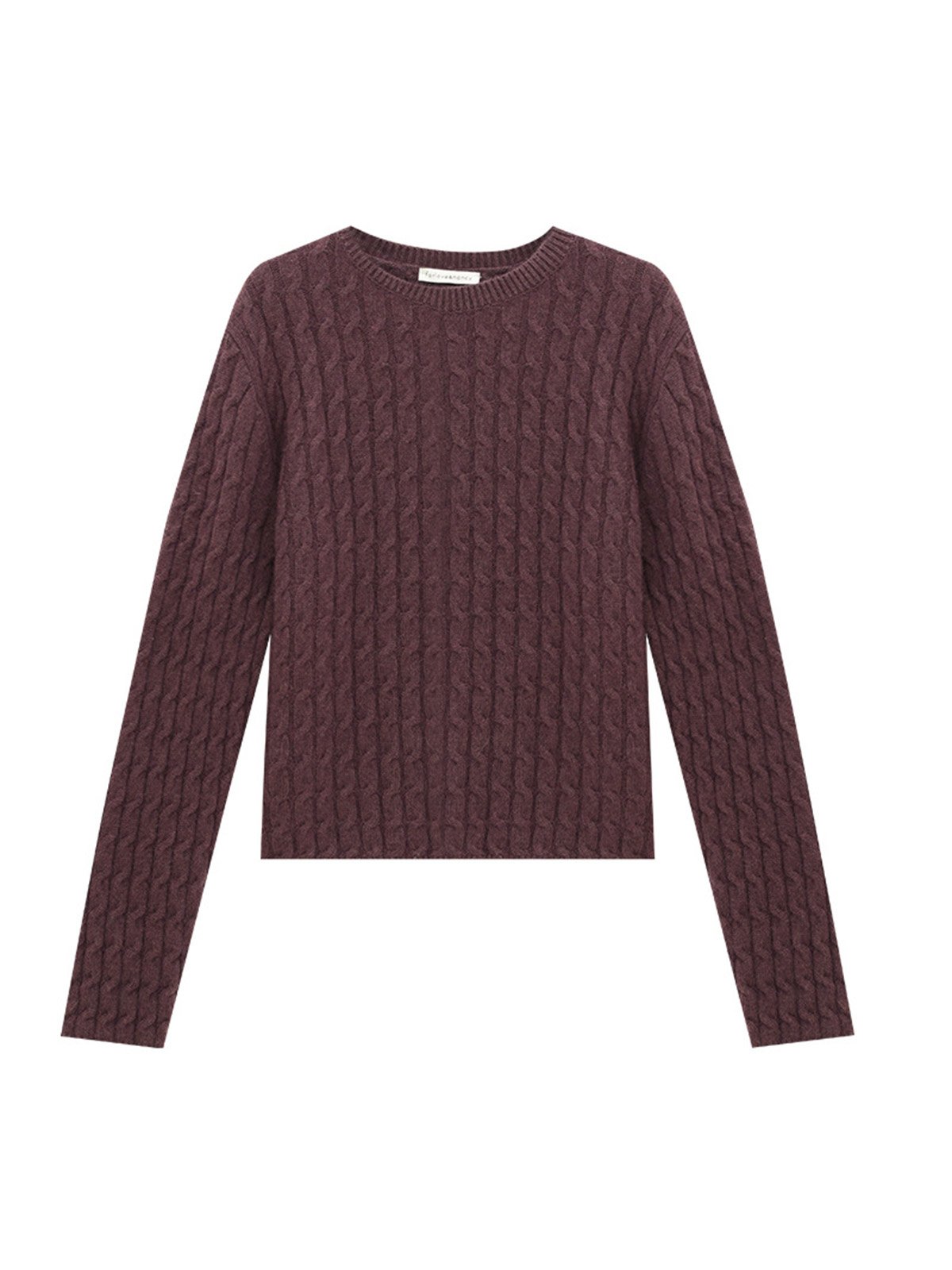 30%Aaccoon and 10%Wool Crew neck Knitwear L4215131031 - 图片 5