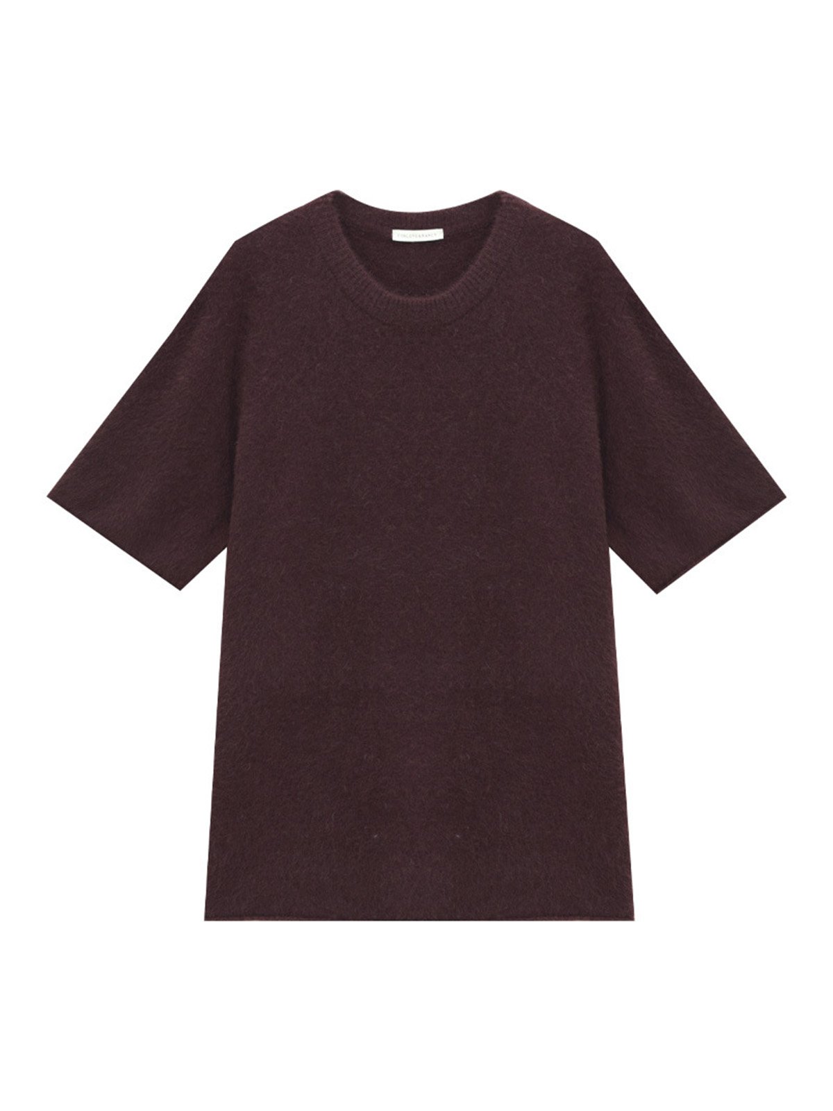 Raccoon and Wool Short Sleeve Oversize Knitwear L4215241277
