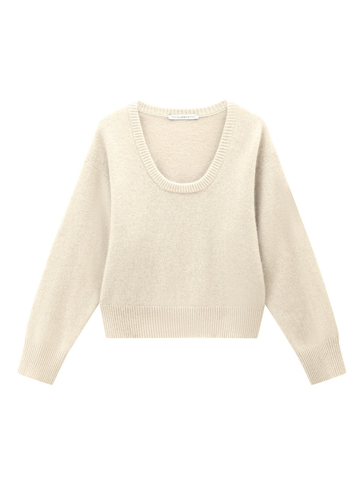 Raccoon and Wool Knitted Sweater in Winter L4215231005 - 图片 6