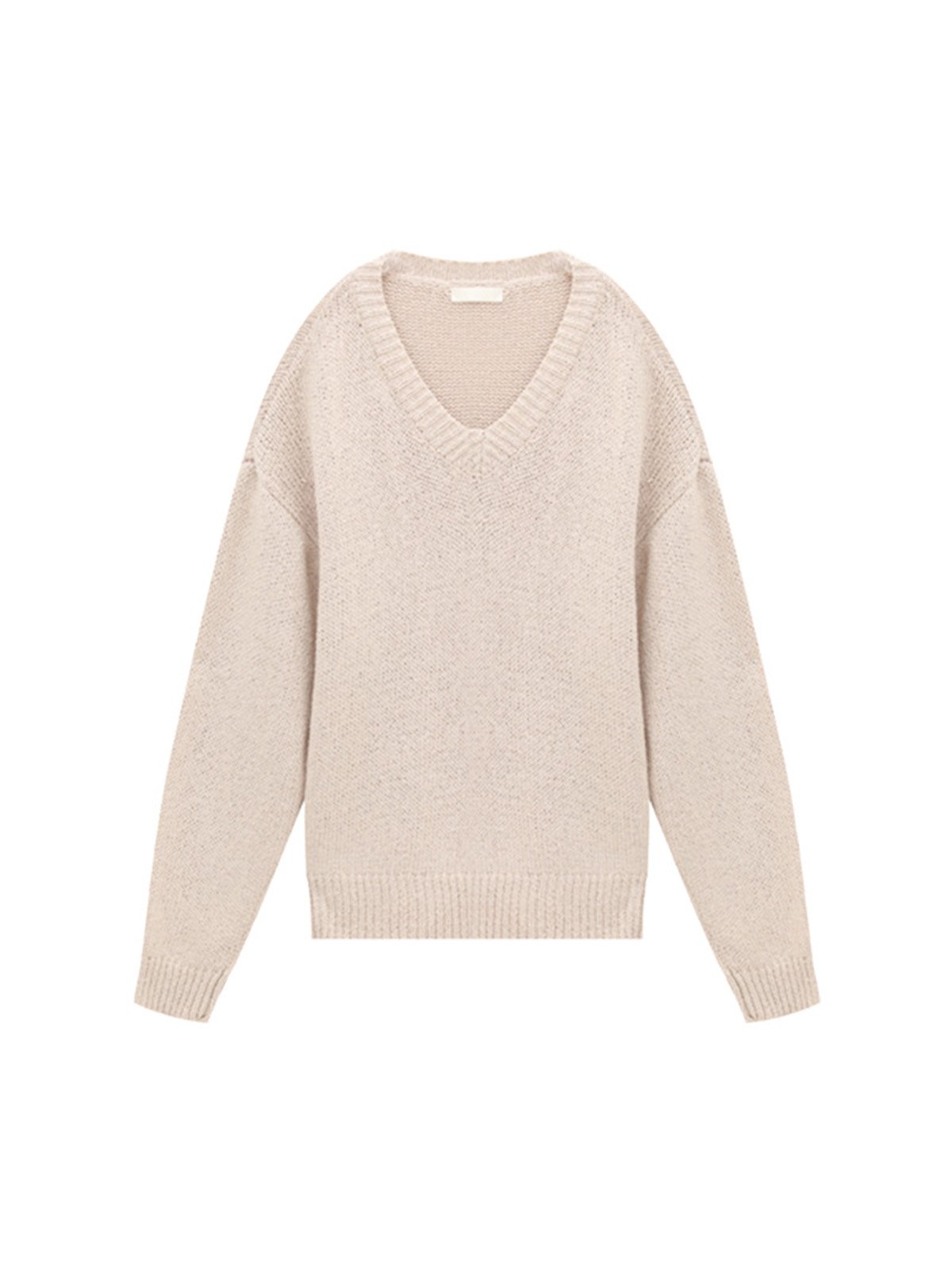 100%Cotton V-neck Knitwear D411511155 - 图片 7