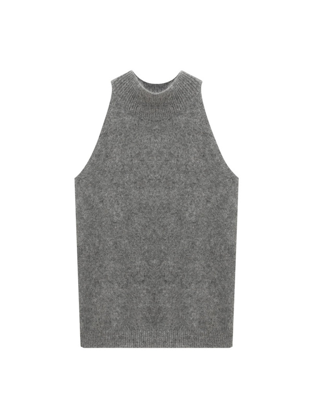 Soft-Wool Knitted Vest Sweater L4223241289 - 图片 6