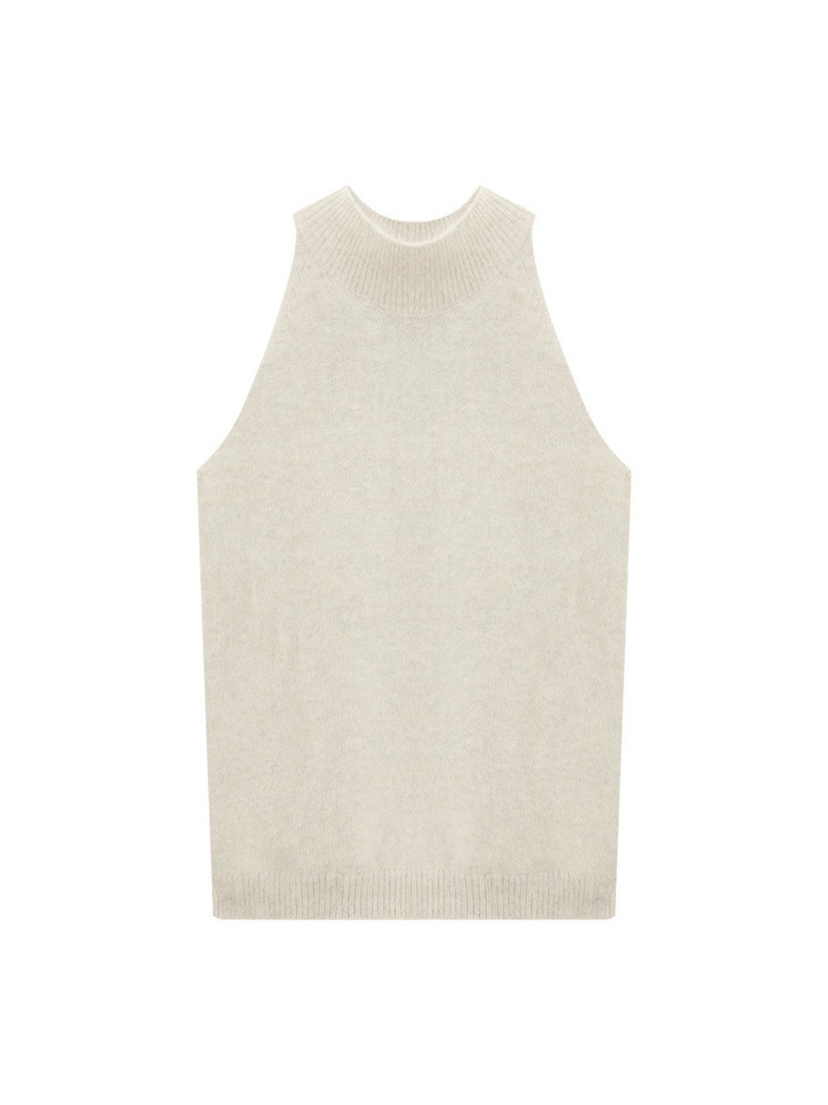 Soft-Wool Knitted Vest Sweater L4223241289 - 图片 7