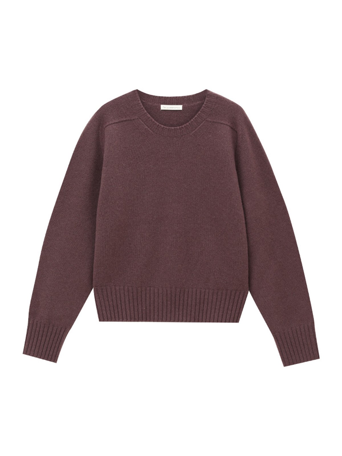 100%Wool Sweater Shoulder-inserted Round Neck Design L4215241074 - 图片 7