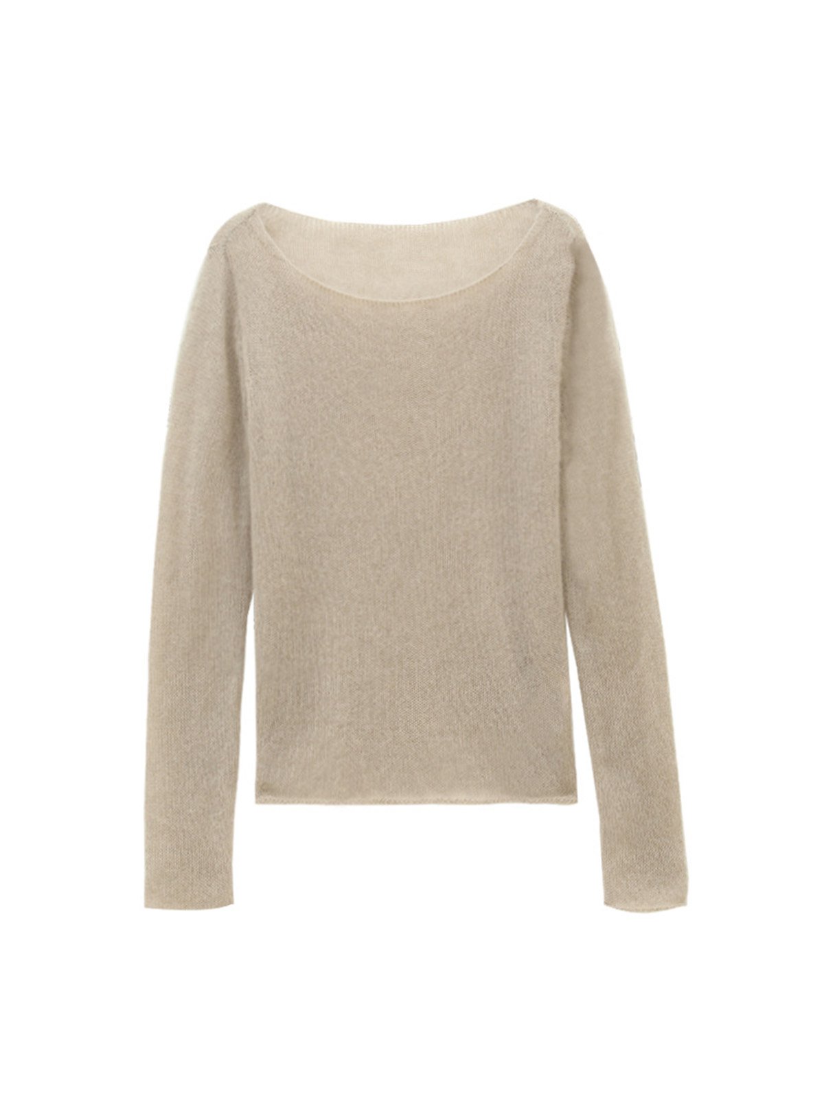 Superfine Mohair and Wool Pullover Sweater D411511133 - 图片 7