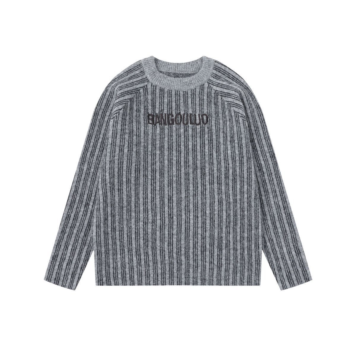 Embroidered design polyester sweater