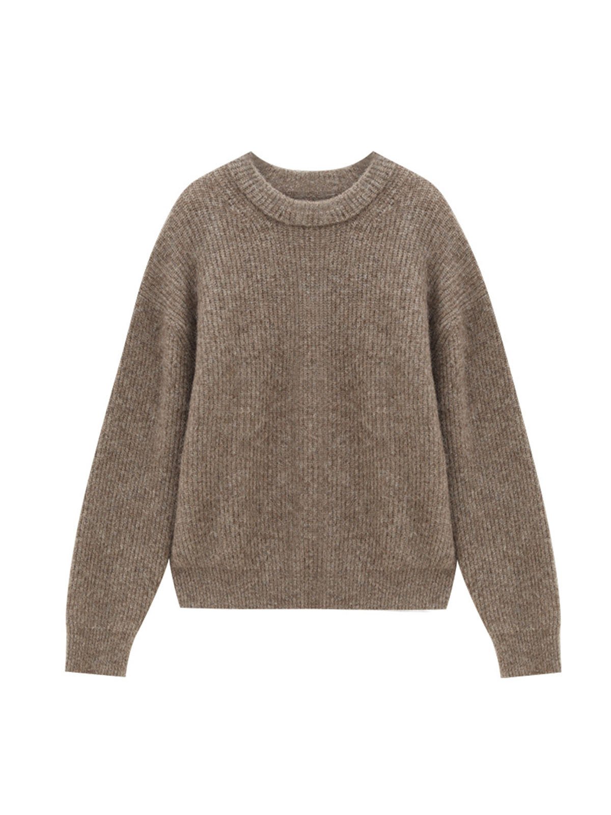 40%Alpaca and 40% Wool Women Sweater L4215231044 - 图片 6