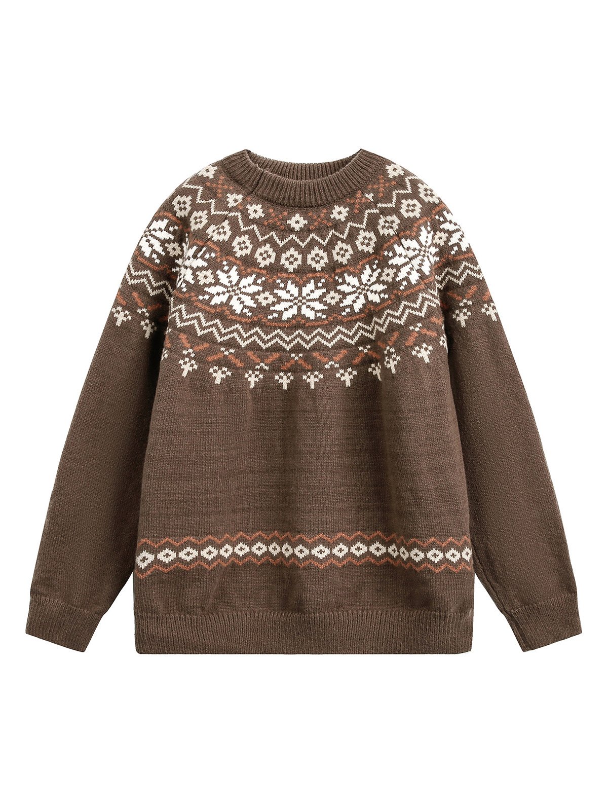 100%Polyester Fair Island sweater MM4165 - 图片 3