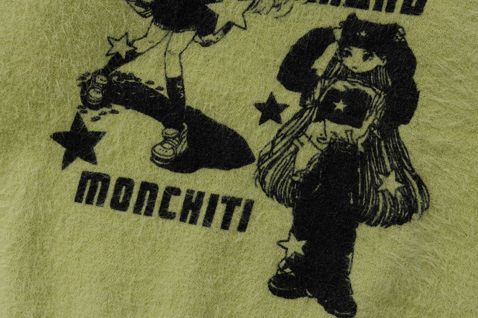 Crew Neck Loose Sweater - 图片 3