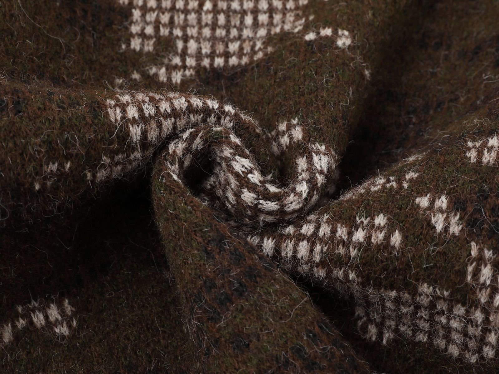 Hooded Zipper cardigan sweater - 图片 4