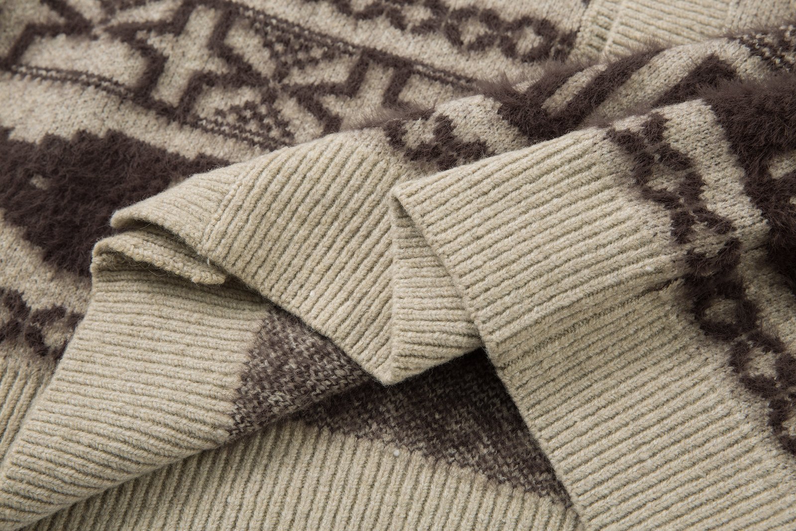 Fashionable Trendy Jacquard Sweater Design - 图片 6