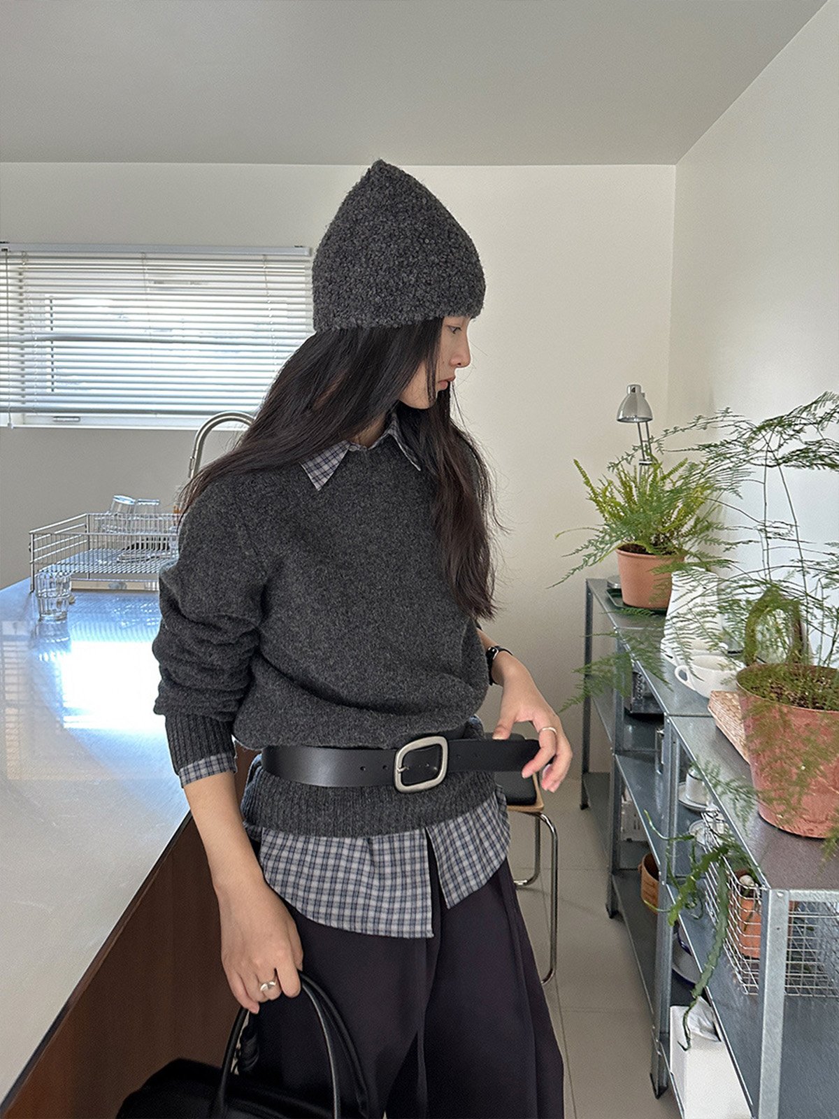 100% Wool Seamless Knitwear 52ME57818 - 图片 3