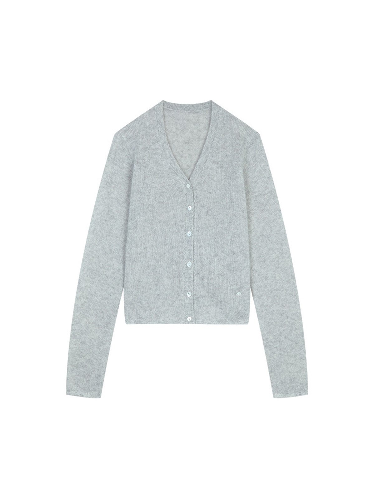 75% Cashmere and 25% Silk Cardigan Top 53MG57383 - 图片 5