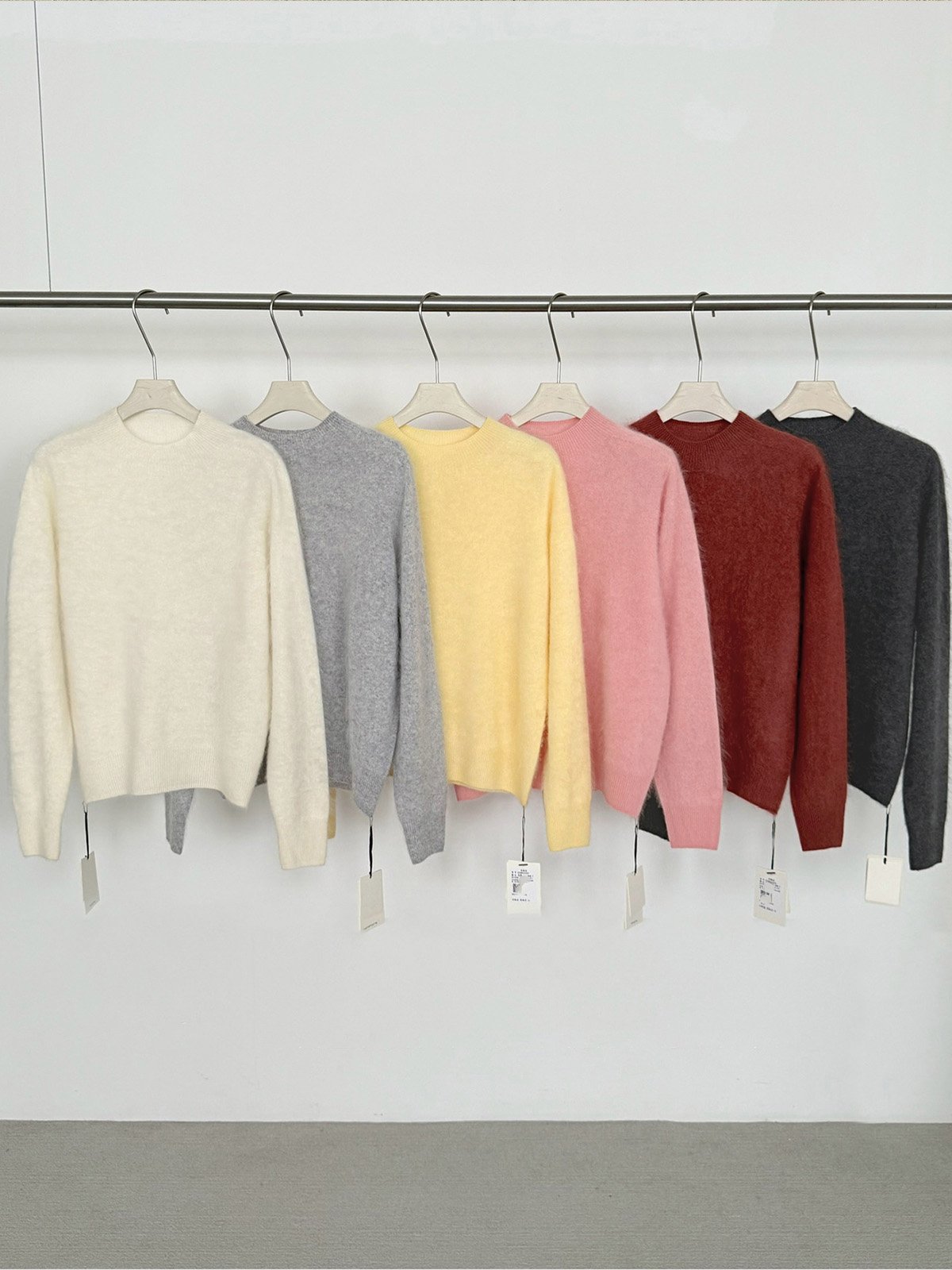 5% Cashmere and 95% Wool Warm Knitwear 25949