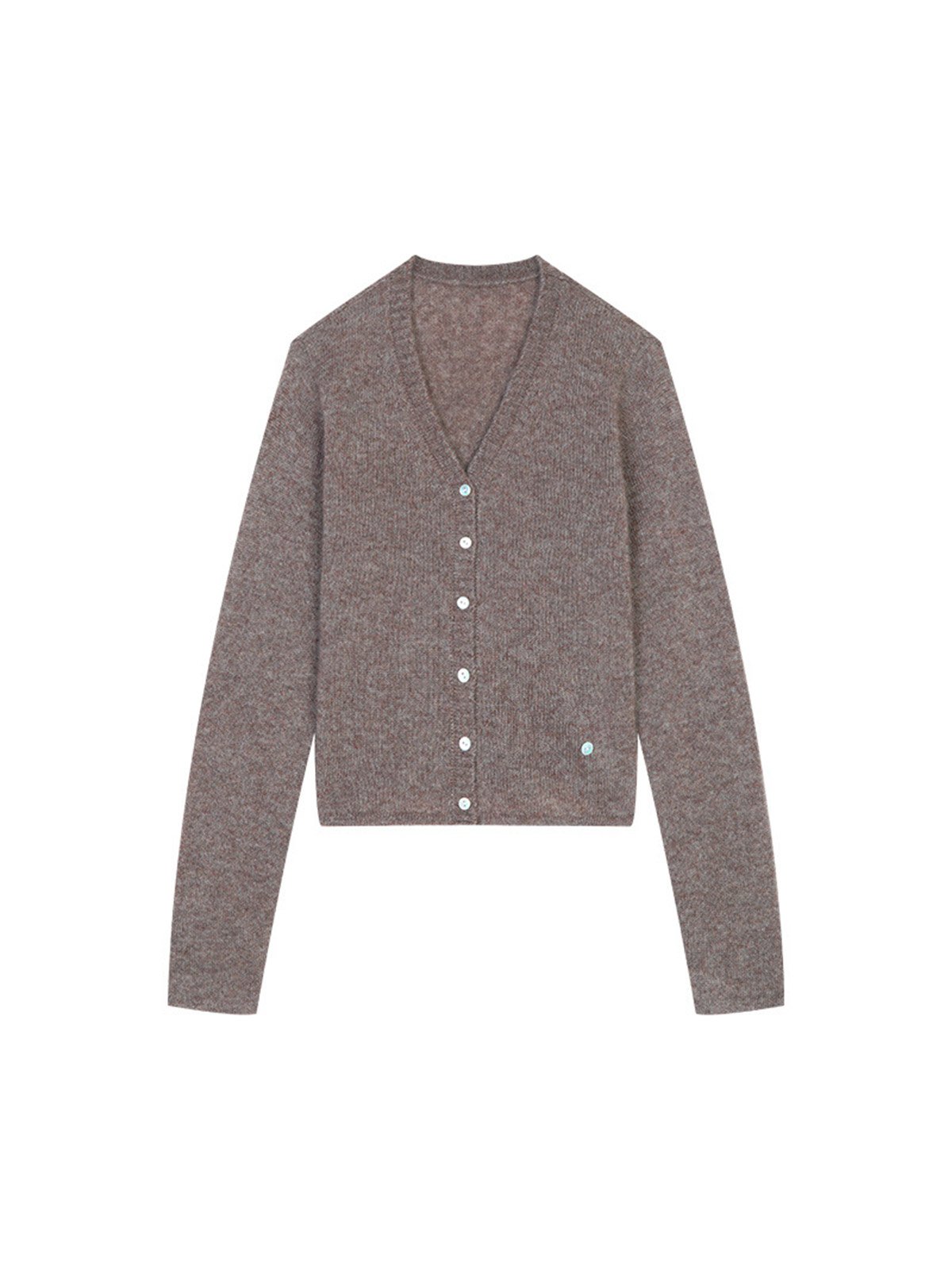 75% Cashmere and 25% Silk Cardigan Top 53MG57383 - 图片 6