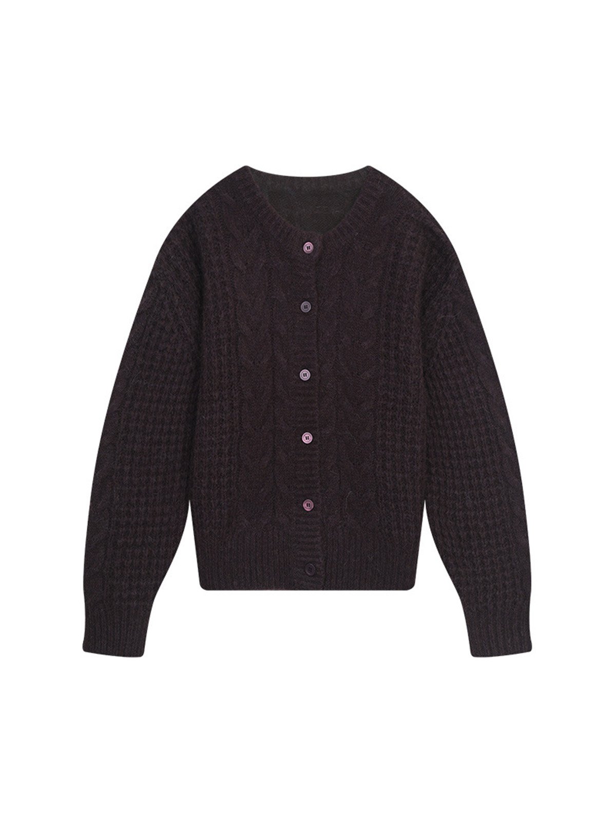 Mohair Wool cardigan knitwear 54MP57930 - 图片 5