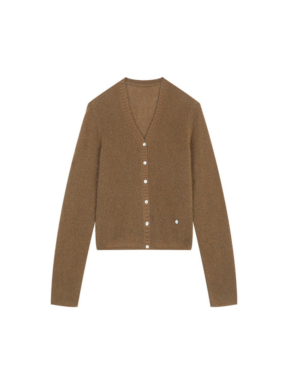 75% Cashmere and 25% Silk Cardigan Top 53MG57383 - 图片 3