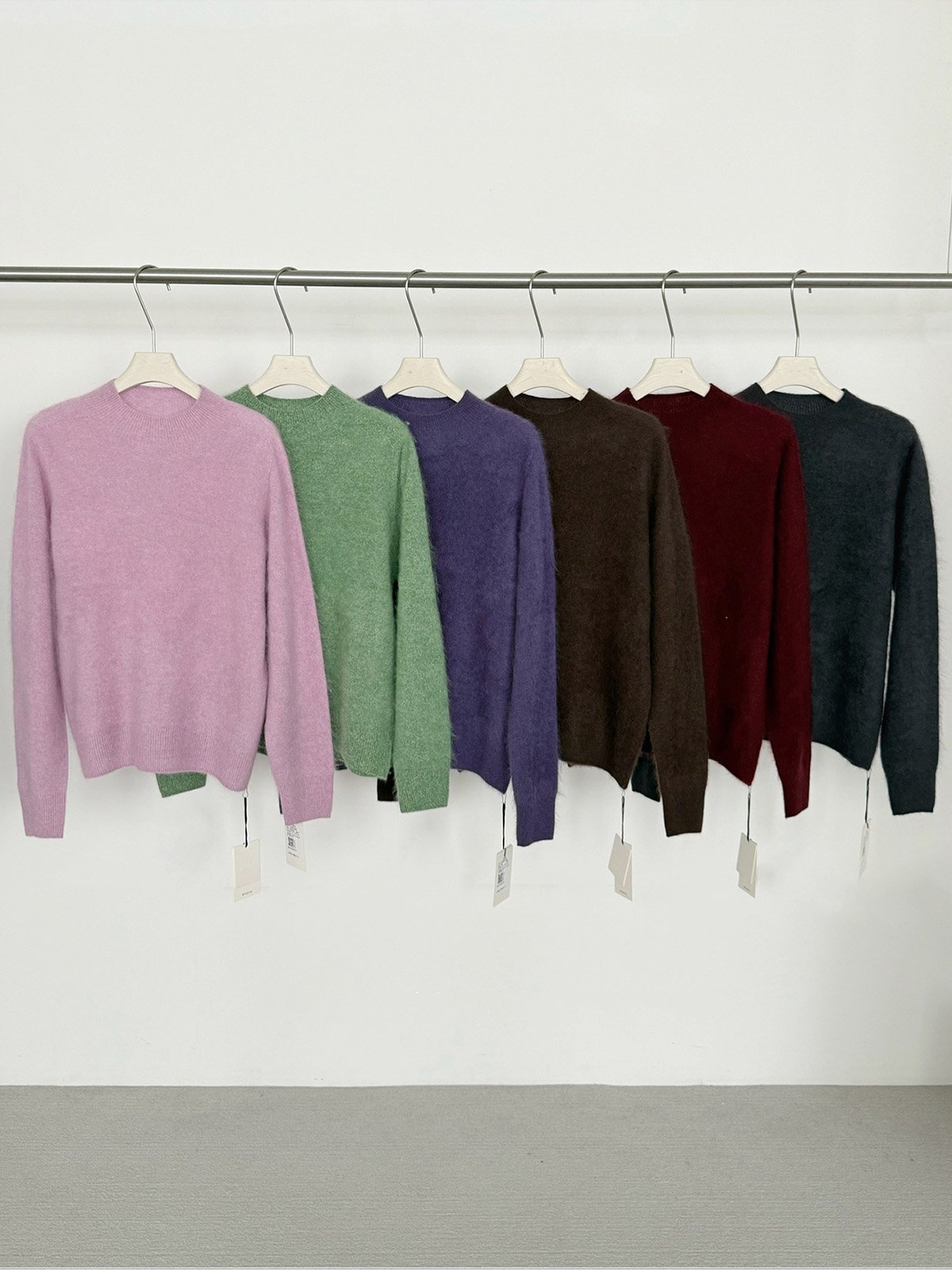 5% Cashmere and 95% Wool Warm Knitwear 25949 - 图片 2
