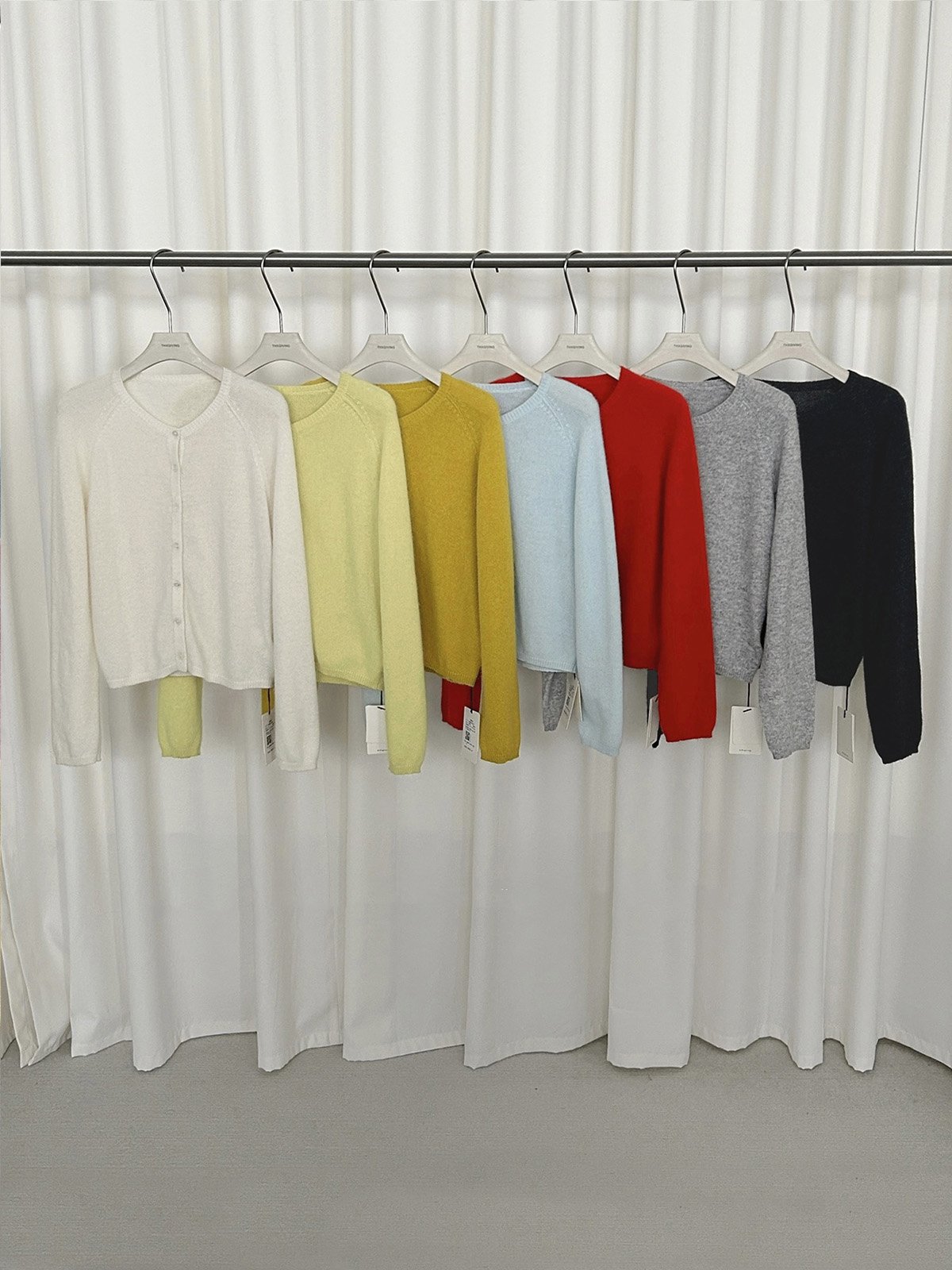 40% Raccoon 30% Wool cardigan knitwear Autumn 25629