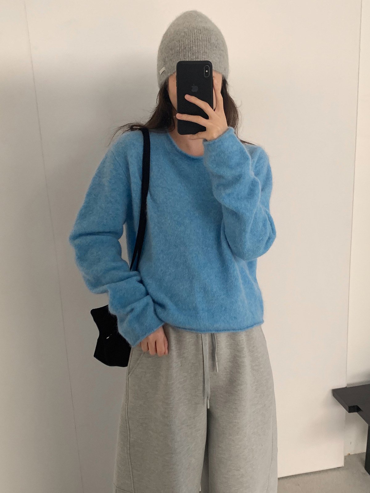 40% Alpaca and Wool Warm Pullover Sweater 25893 - 图片 4